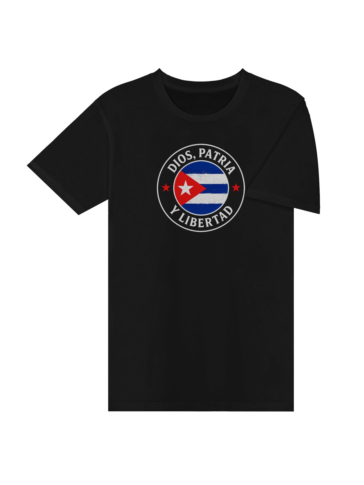 Camiseta Negra Hombre – Logo PAC | Partido Anticomunista Cubano product image (4)