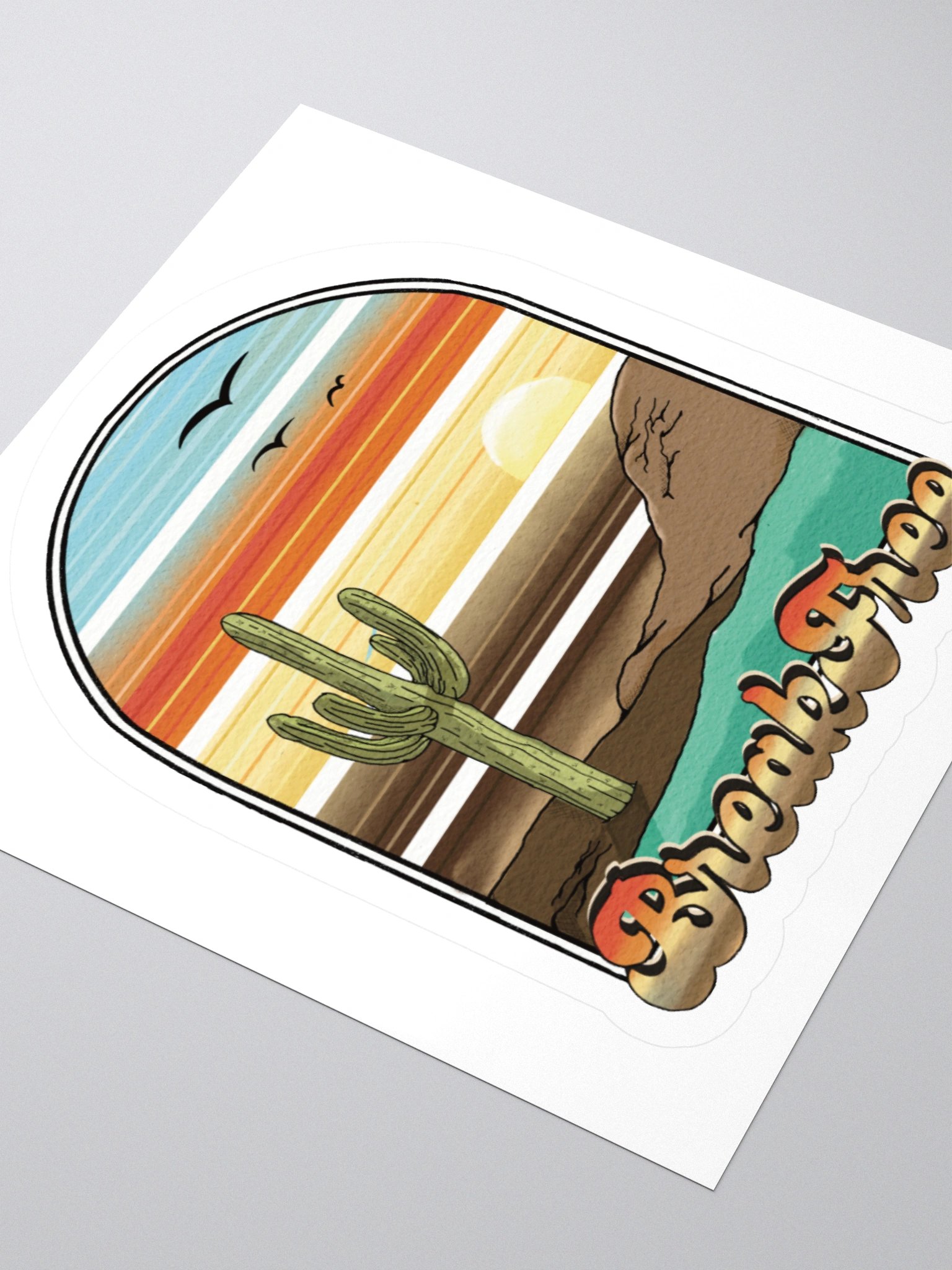 Sticker - Break Free Cactus product image (4)