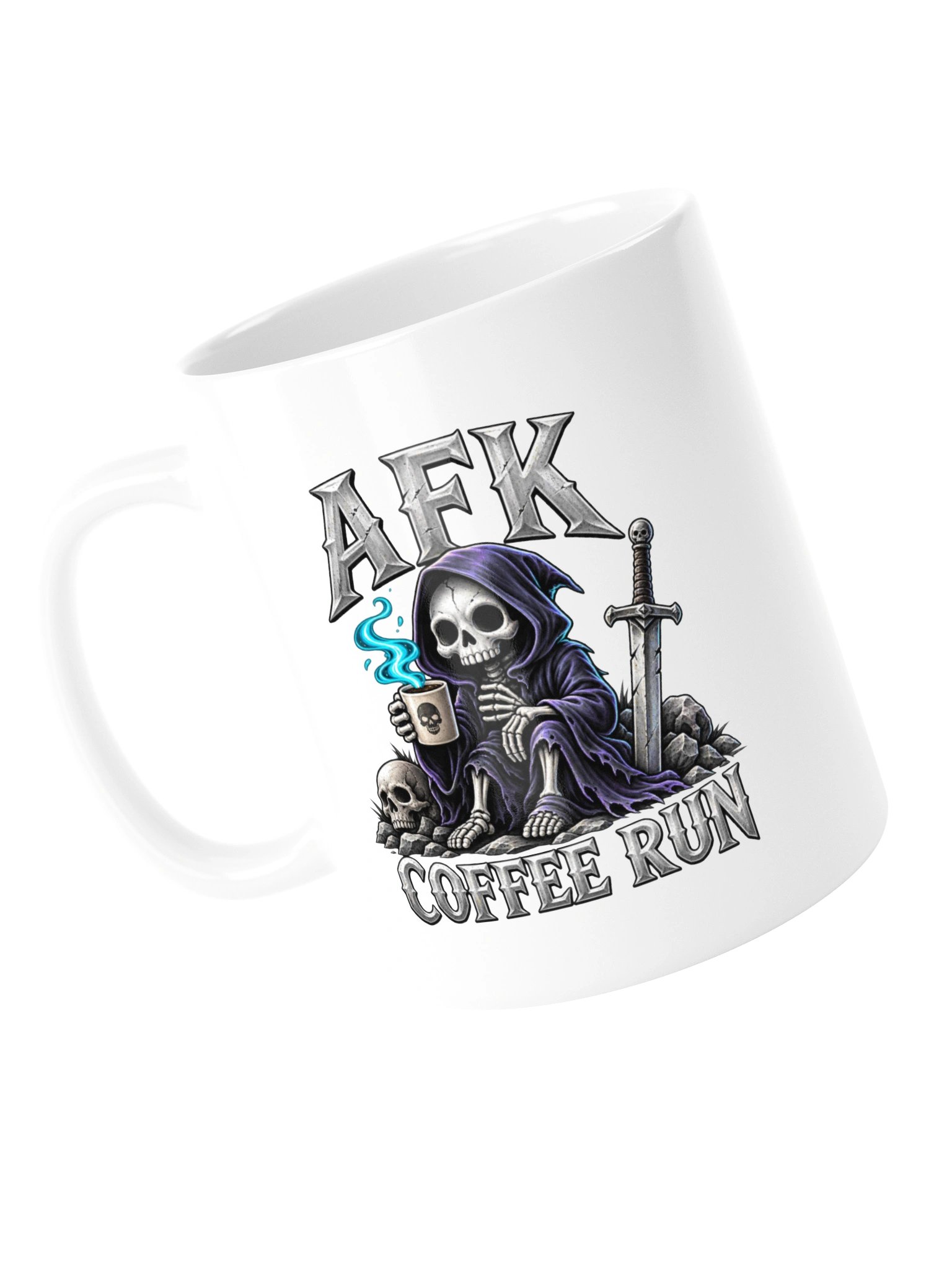 AFK Coffee Run Mug (White) product image (5)