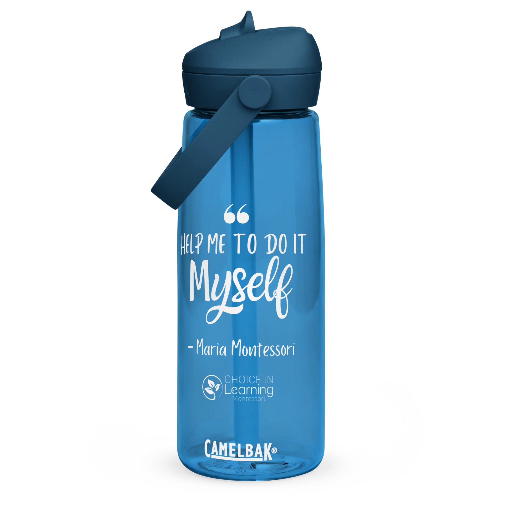 Flip Straw Water Bottle by CamelBak - "Help Me To Do It Myself" product image (9)