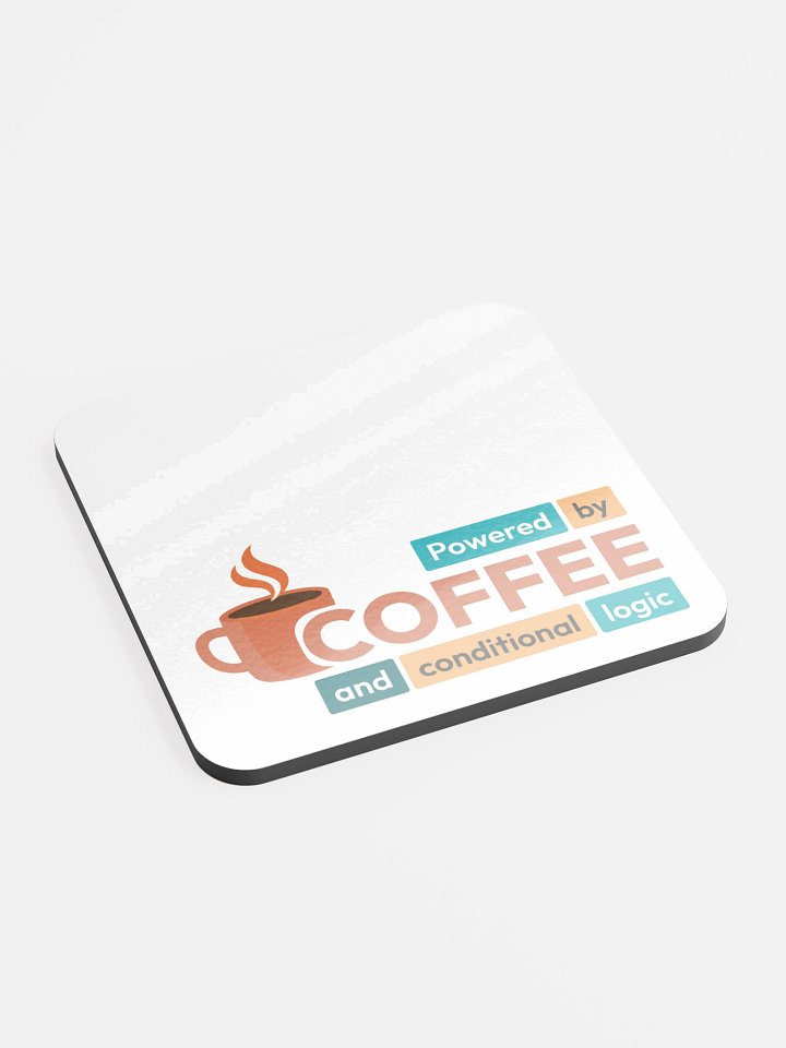 Powered by Coffee Coaster product image (2)