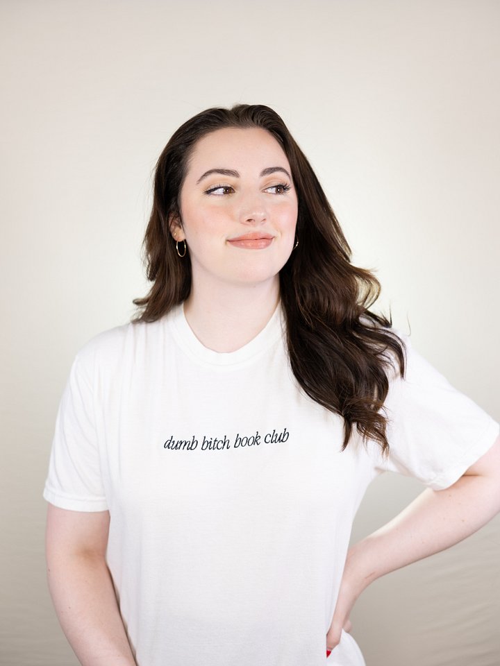 Dumb B Book Club Embroidered Tee product image (1)