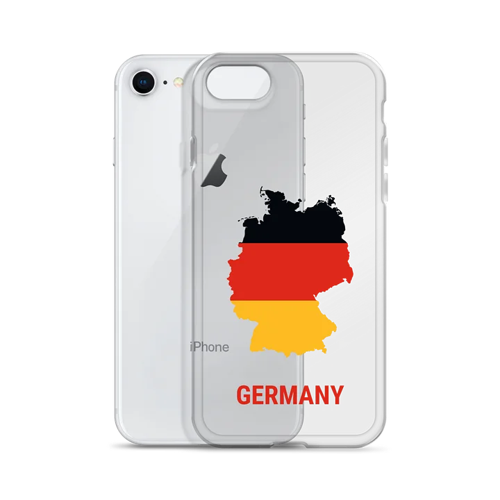 Germany 2026 World Cup Flag iPhone Tough Case - Germany Soccer Phone Cover - Dual Layer Protective Case product image (2)