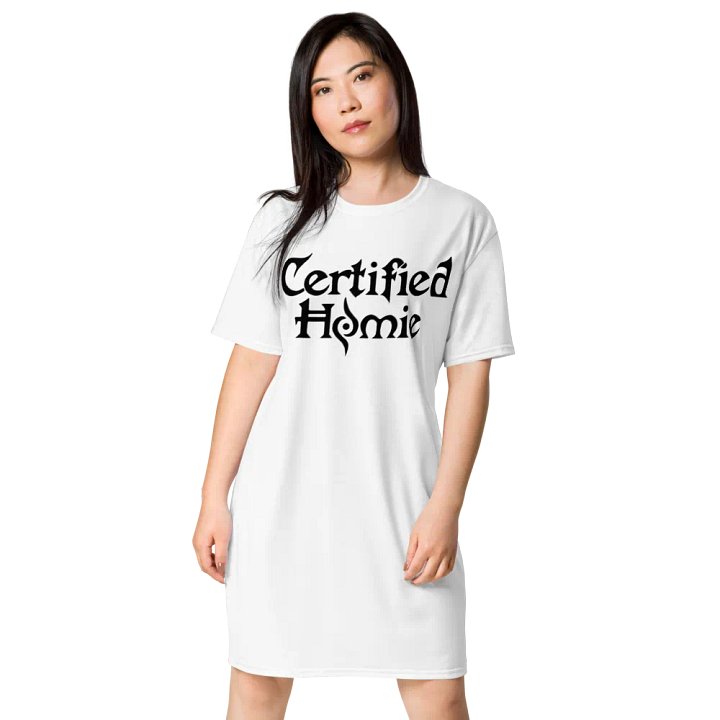 Certified Homie T-Shirt Dress product image (1)