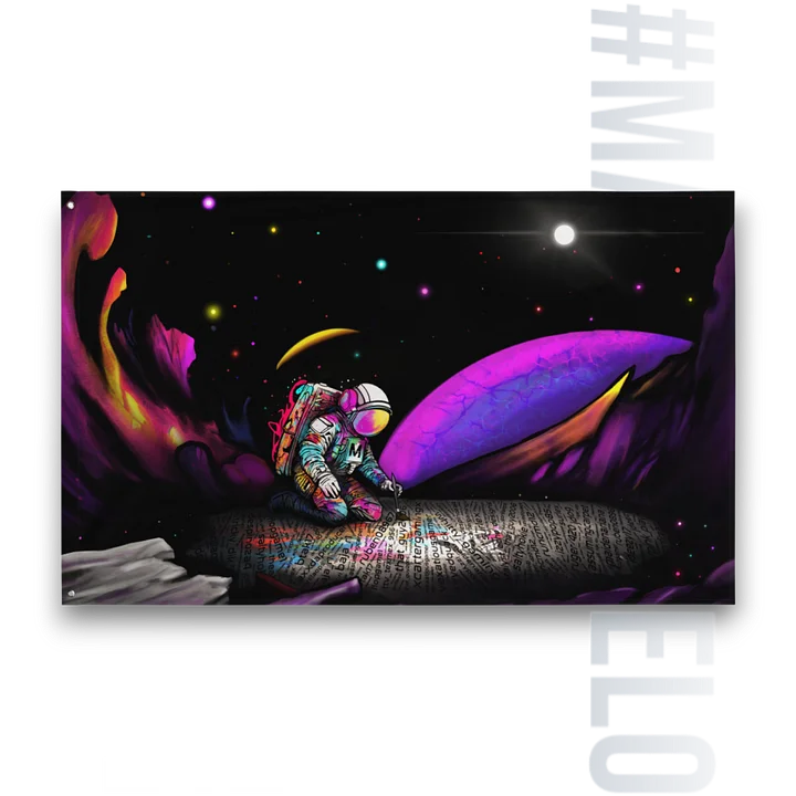 #MELOtober 2023 Personalized MELO CREW Founders - Flag | #MadeByMELO product image (2)