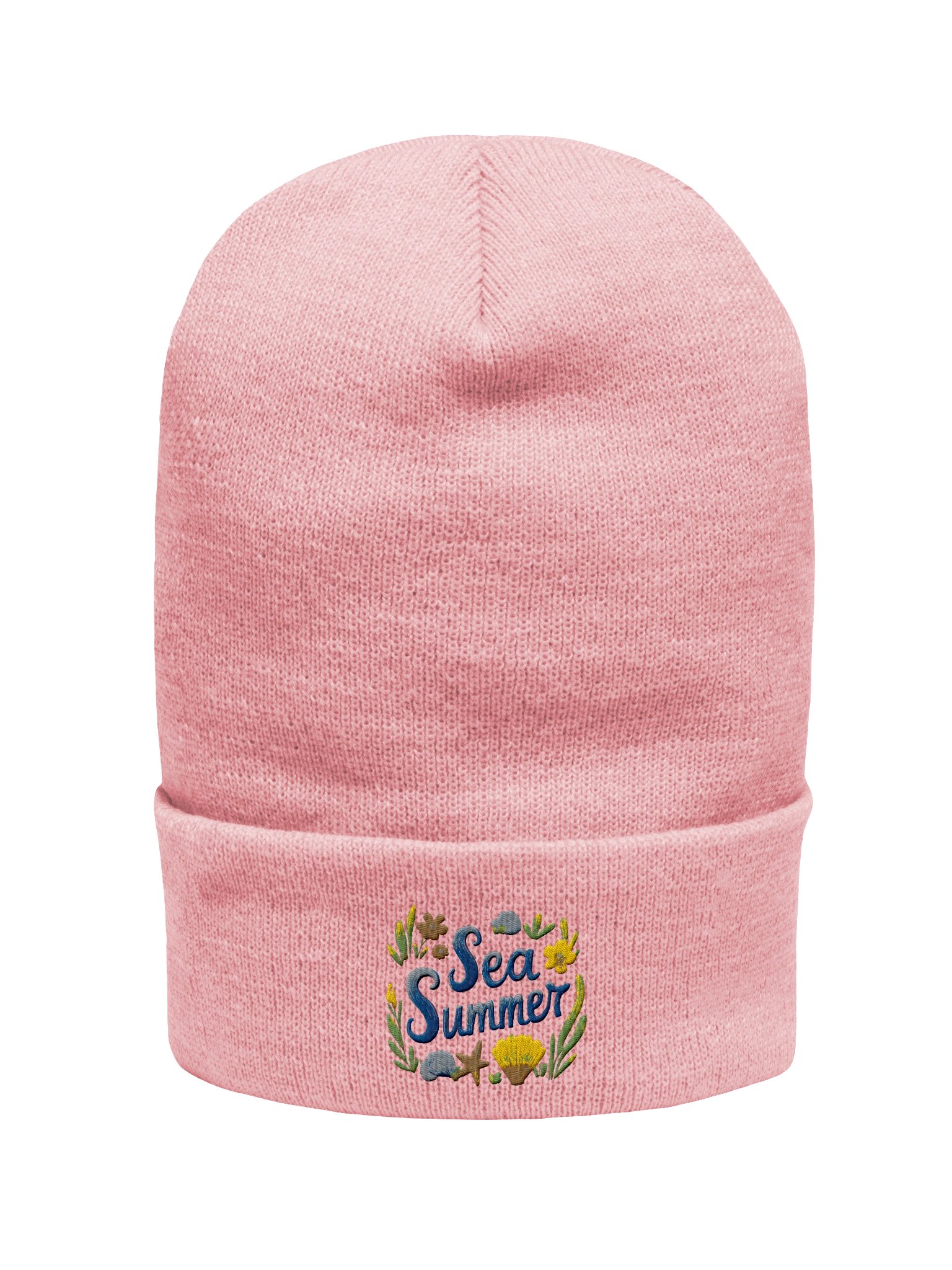 Sea Summer Yupoong Cuffed Beanie product image (4)