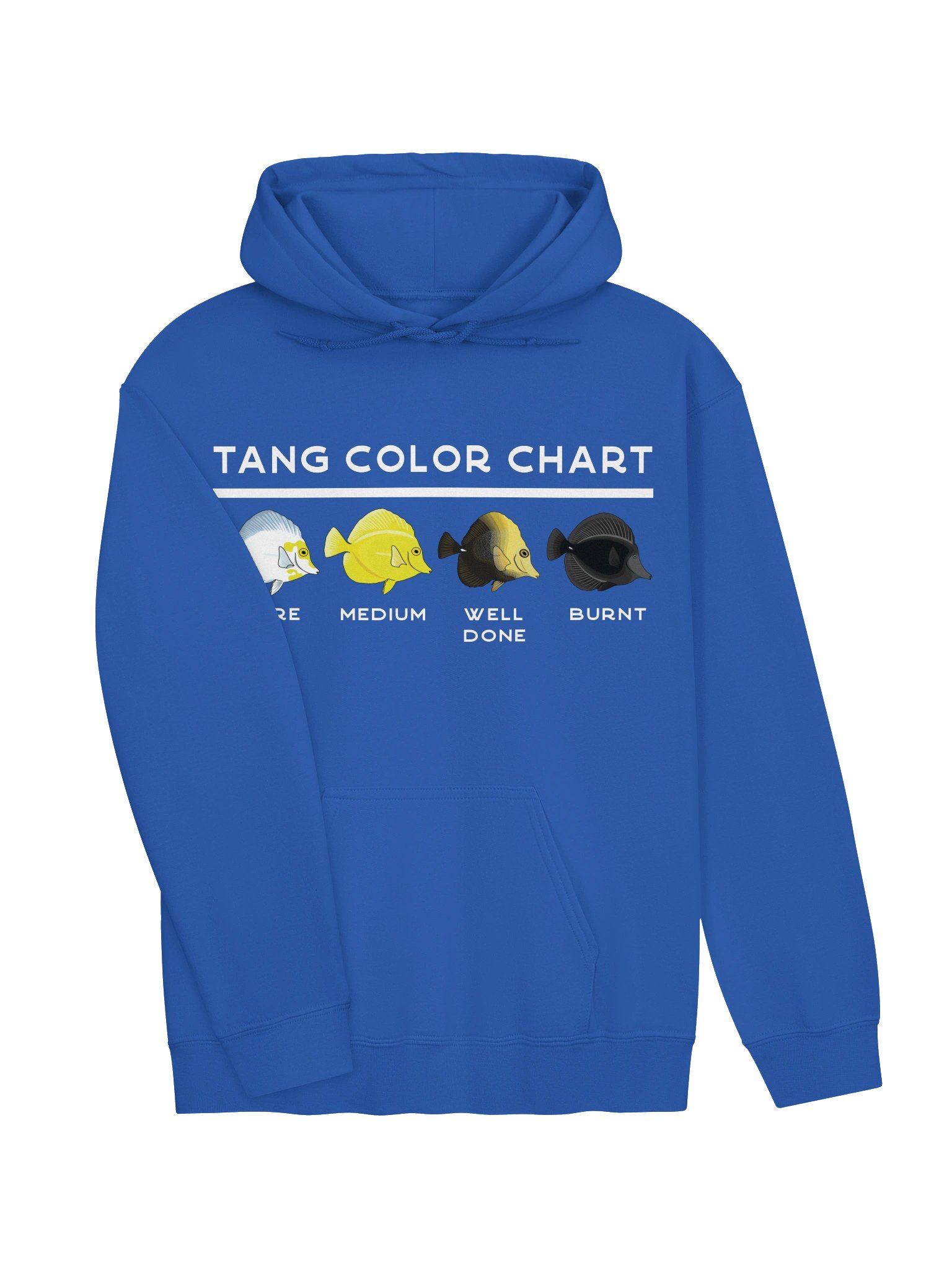 Sailfin Tang Color Chart Hoodie for Reef Aquarium Lovers product image (10)