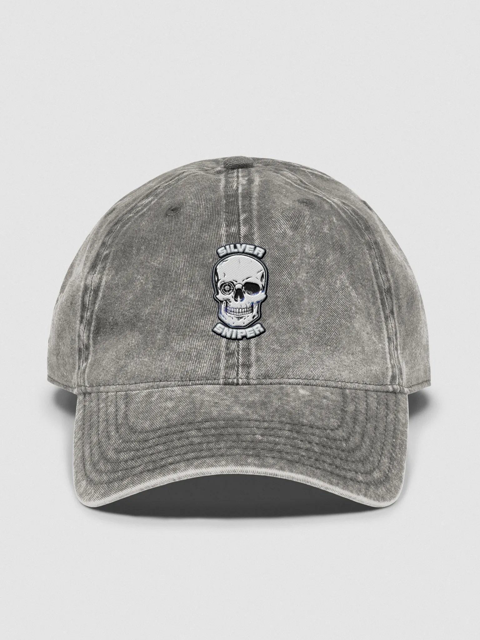 Silver Sniper Vintage Dad Hat product image (1)