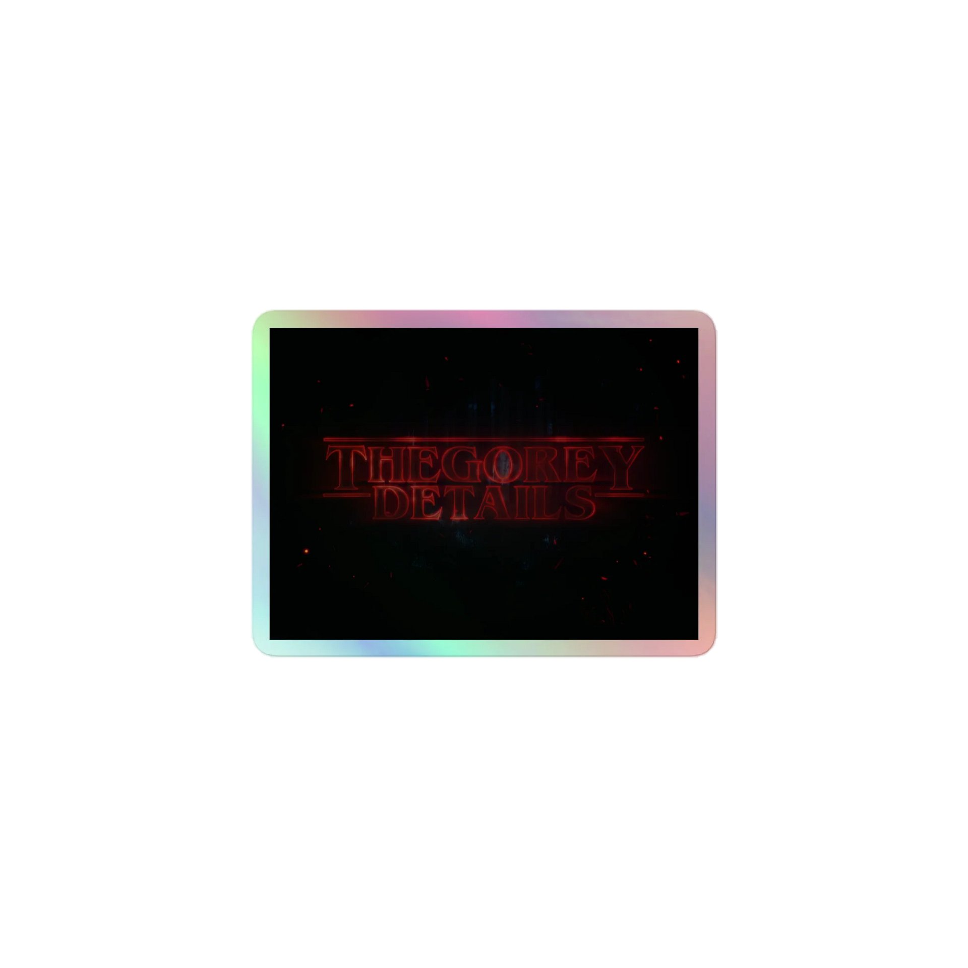 Upside Down - Kiss-Cut Holographic Sticker Sheet product image (1)