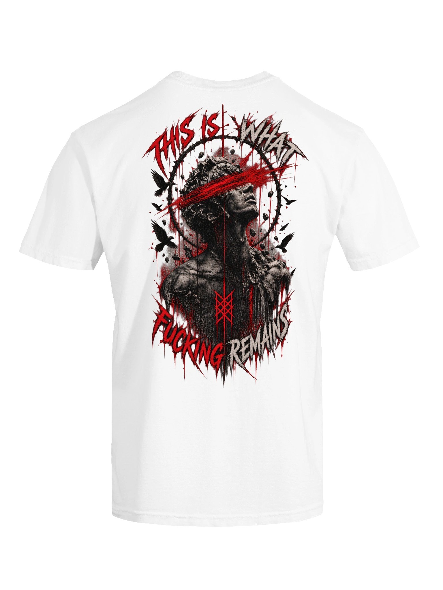 What Remains Tee (White) product image (7)