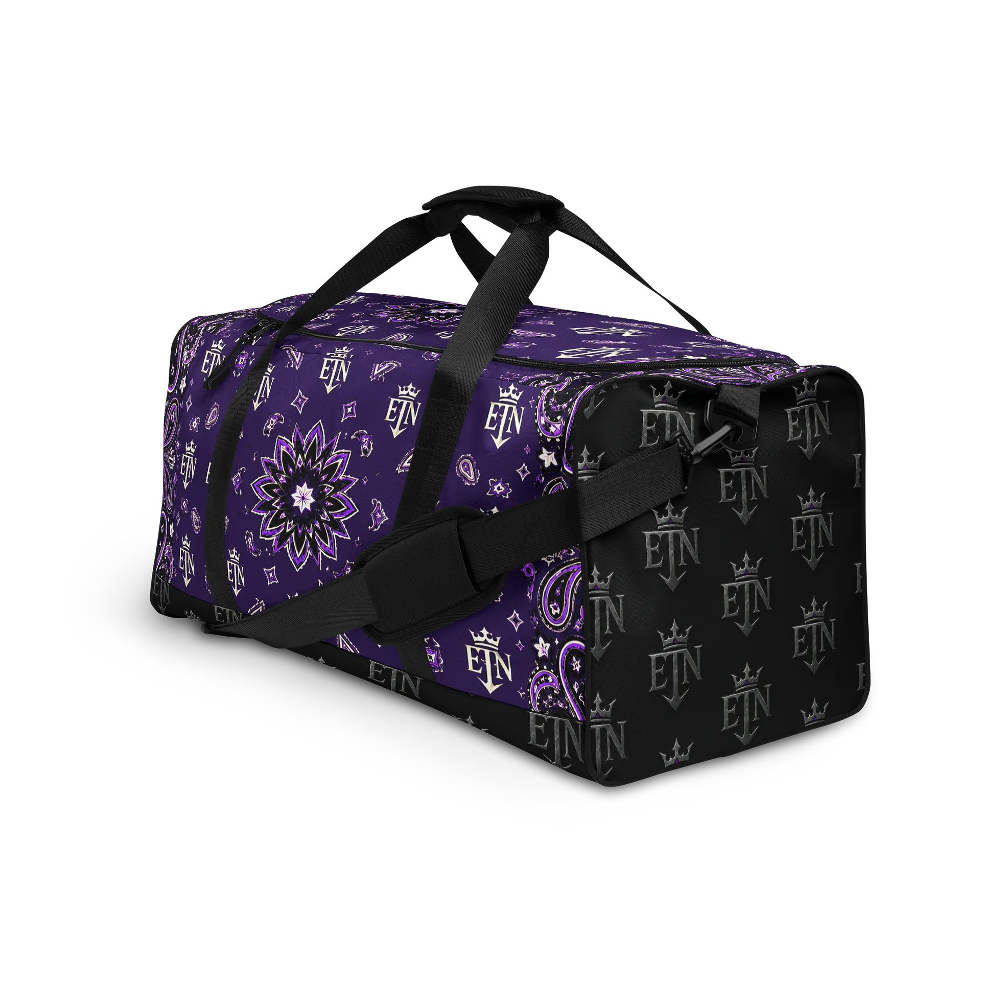 OG Royal Purple ETN Bandana Duffle/Gym Bag product image (3)
