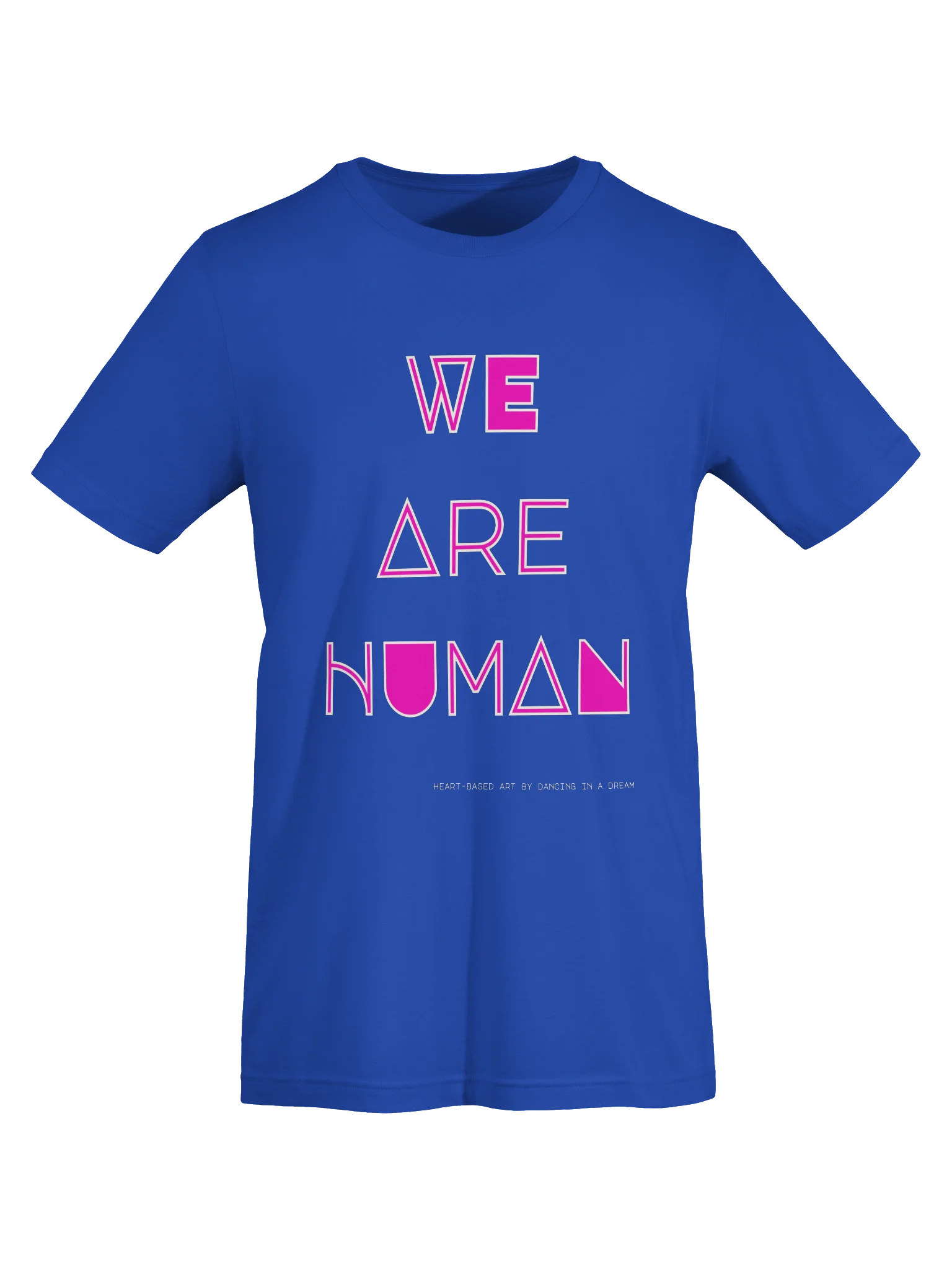 'We Are Human' two-sided tee product image (9)
