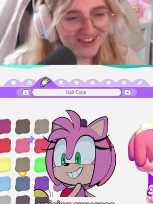 voicing amy rose went wrong #sonicthehedgehog #pokopia #amyrose #girlgamer #gaming