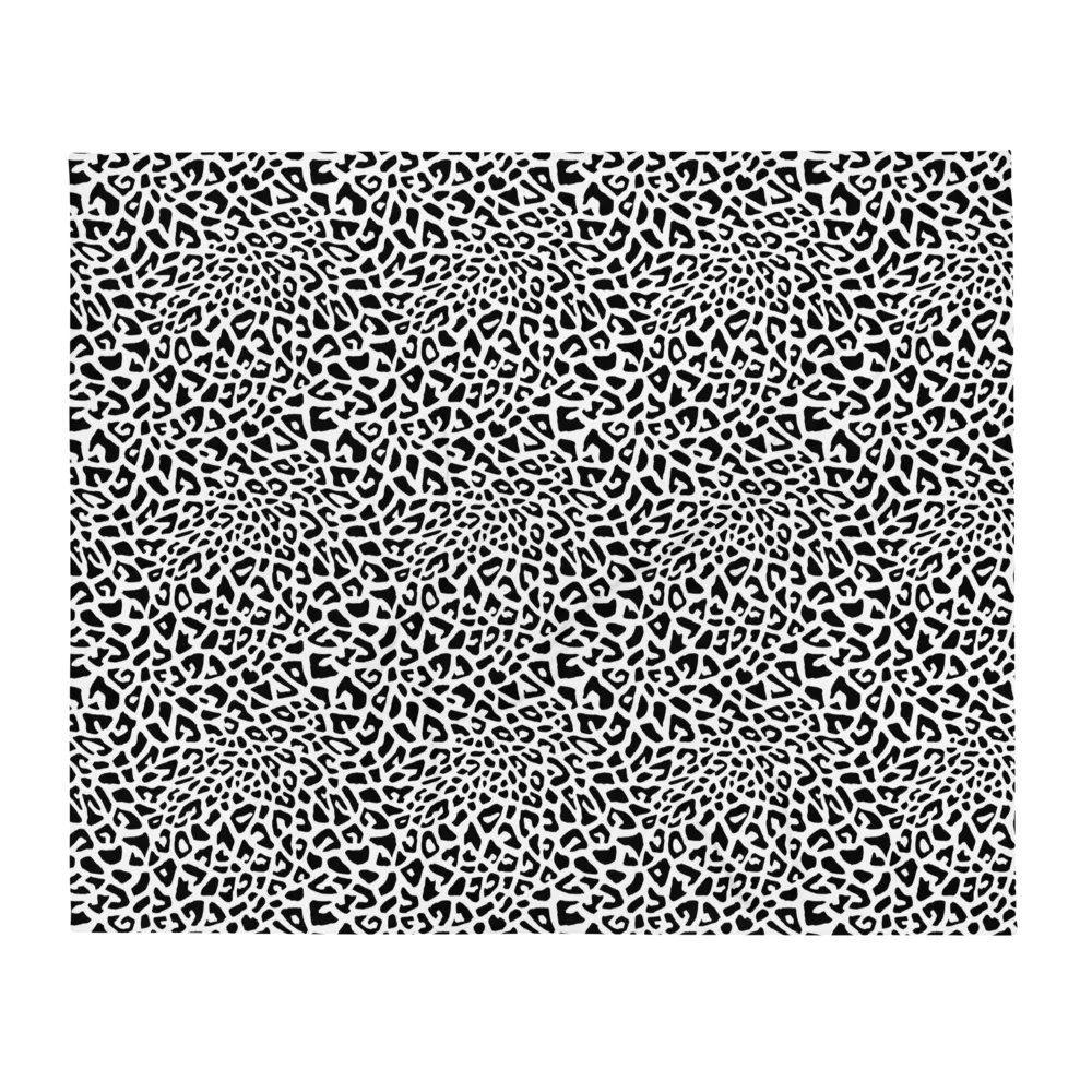Silver Leopard Blanket product image (2)