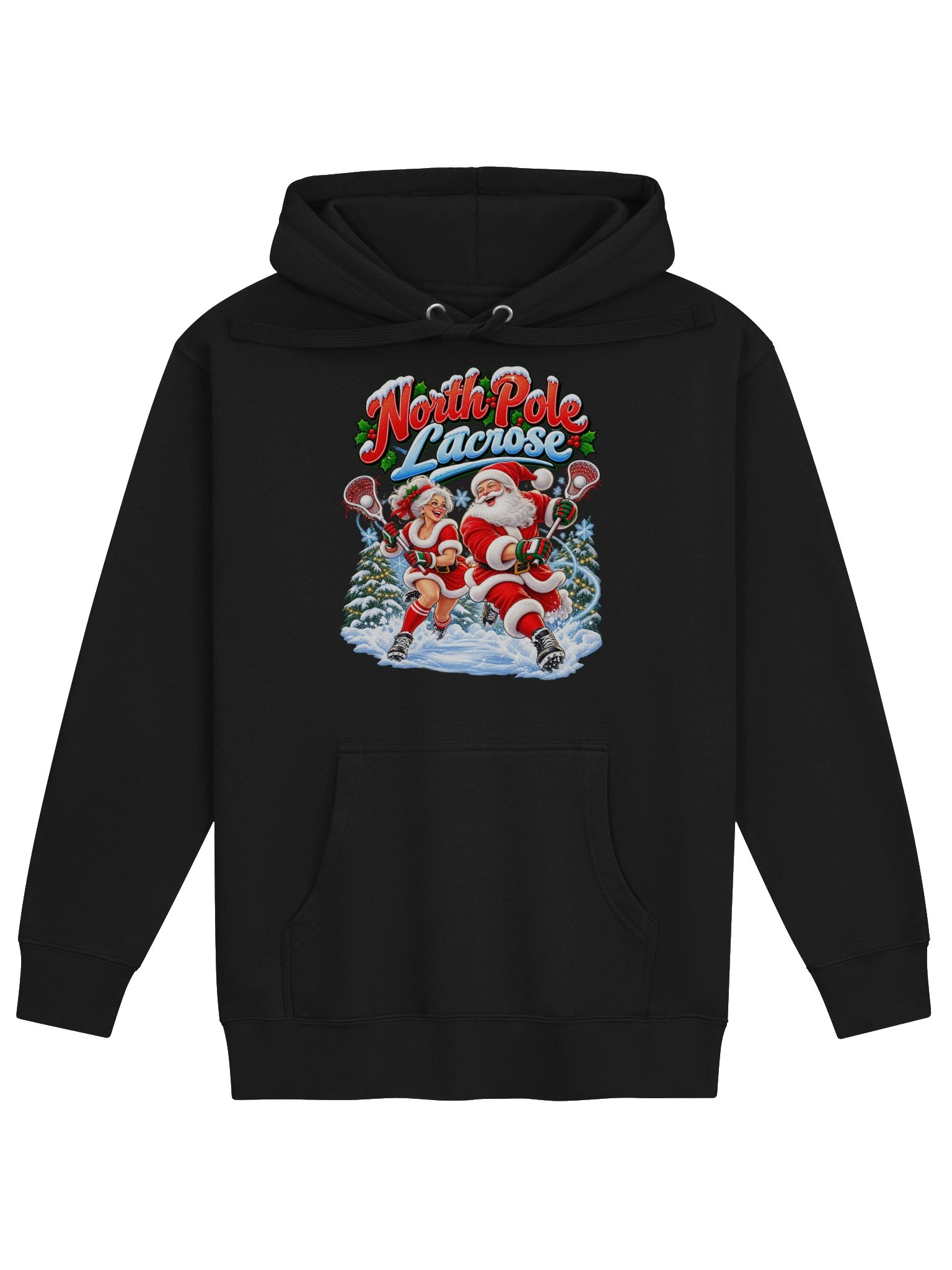 NORTH POLE LACROSSE — SANTA & MRS. CLAUS HIT THE FIELD product image (1)
