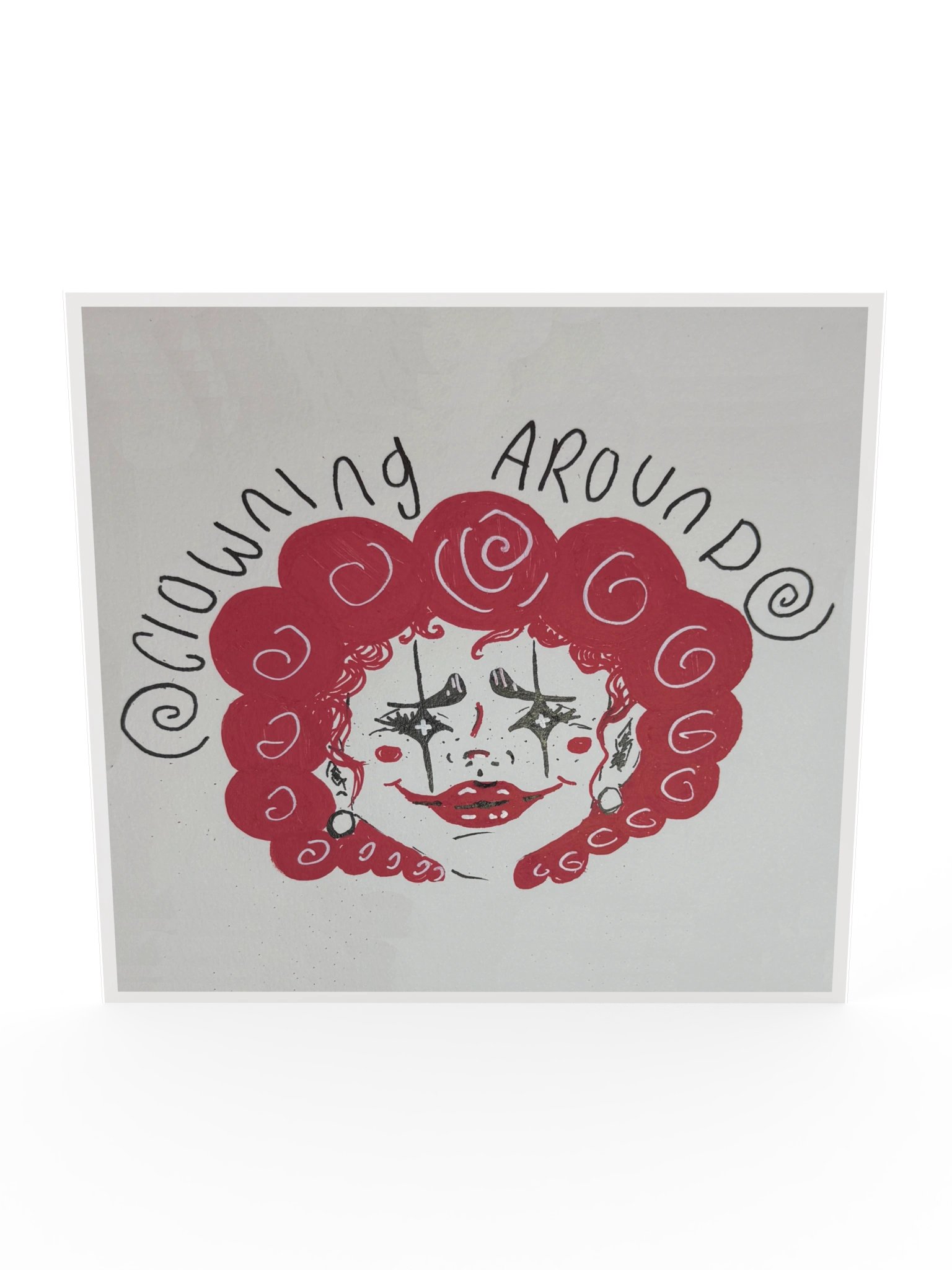 Clowning Around Hand-Drawn Poster product image (13)