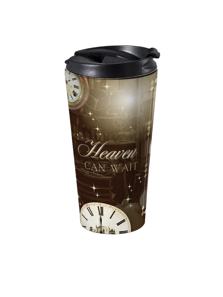 Heaven Can Wait Stainless Steel Travel Tumbler product image (2)
