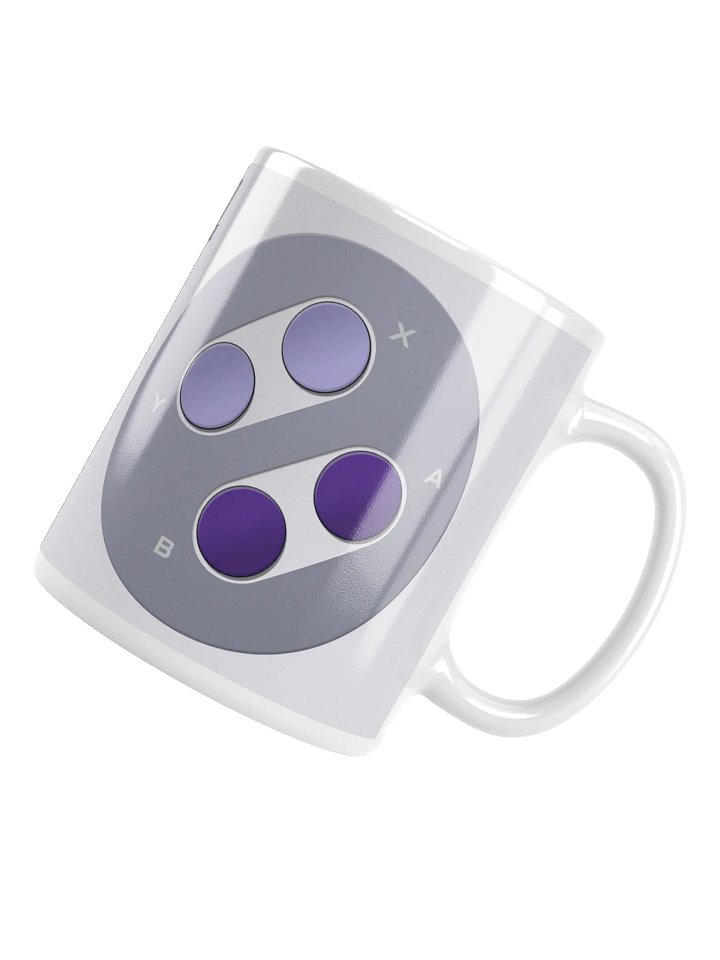 SNES Controller White Mug product image (1)