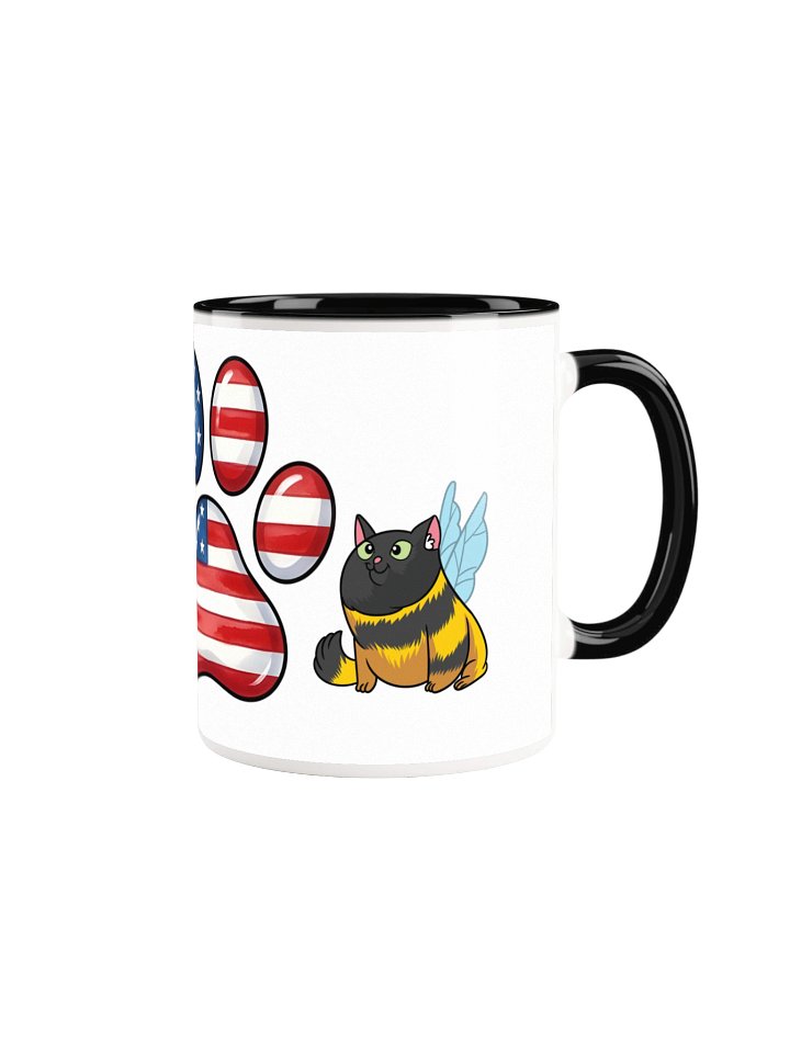 Patriotic Paw Print Accent Mug product image (3)