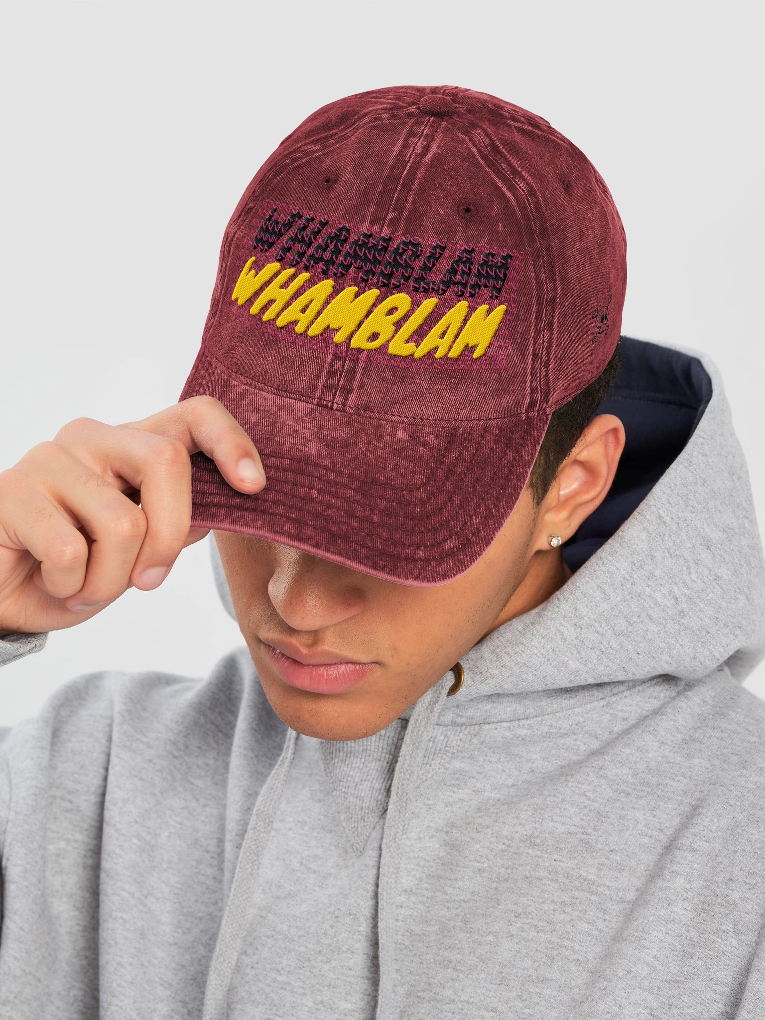 Retro Relaxed Fit: Otto Vintage Wash Dad Hat product image (7)