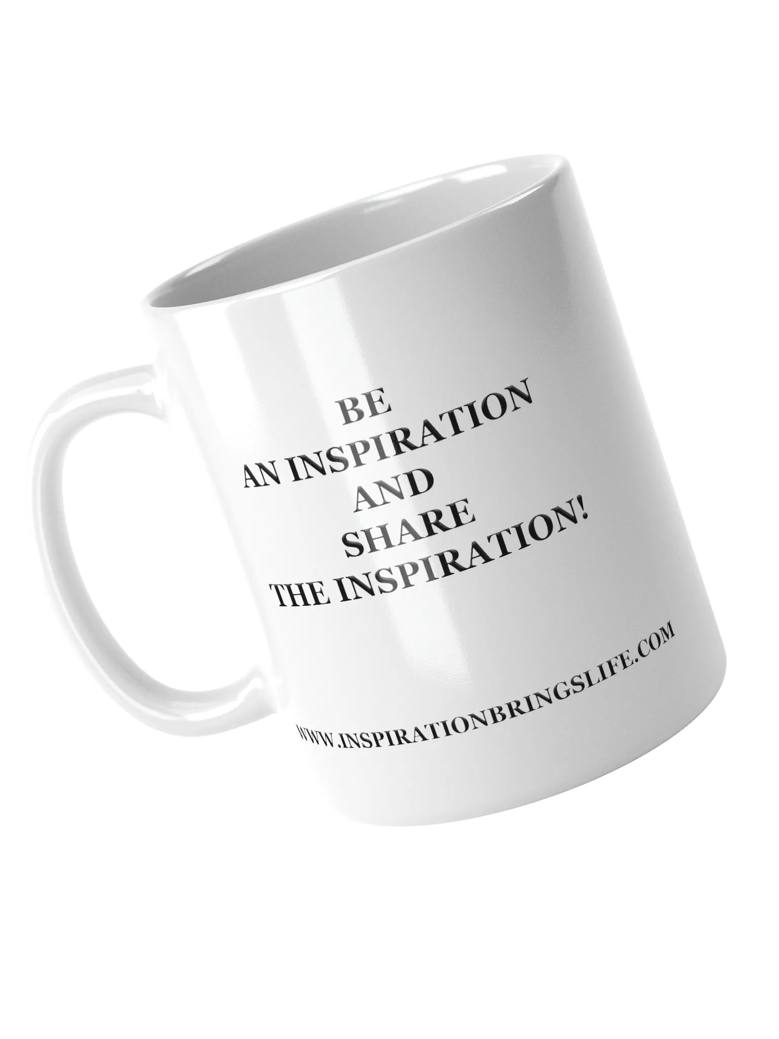 Don't Forget To Breathe - White Glossy Mug product image (3)