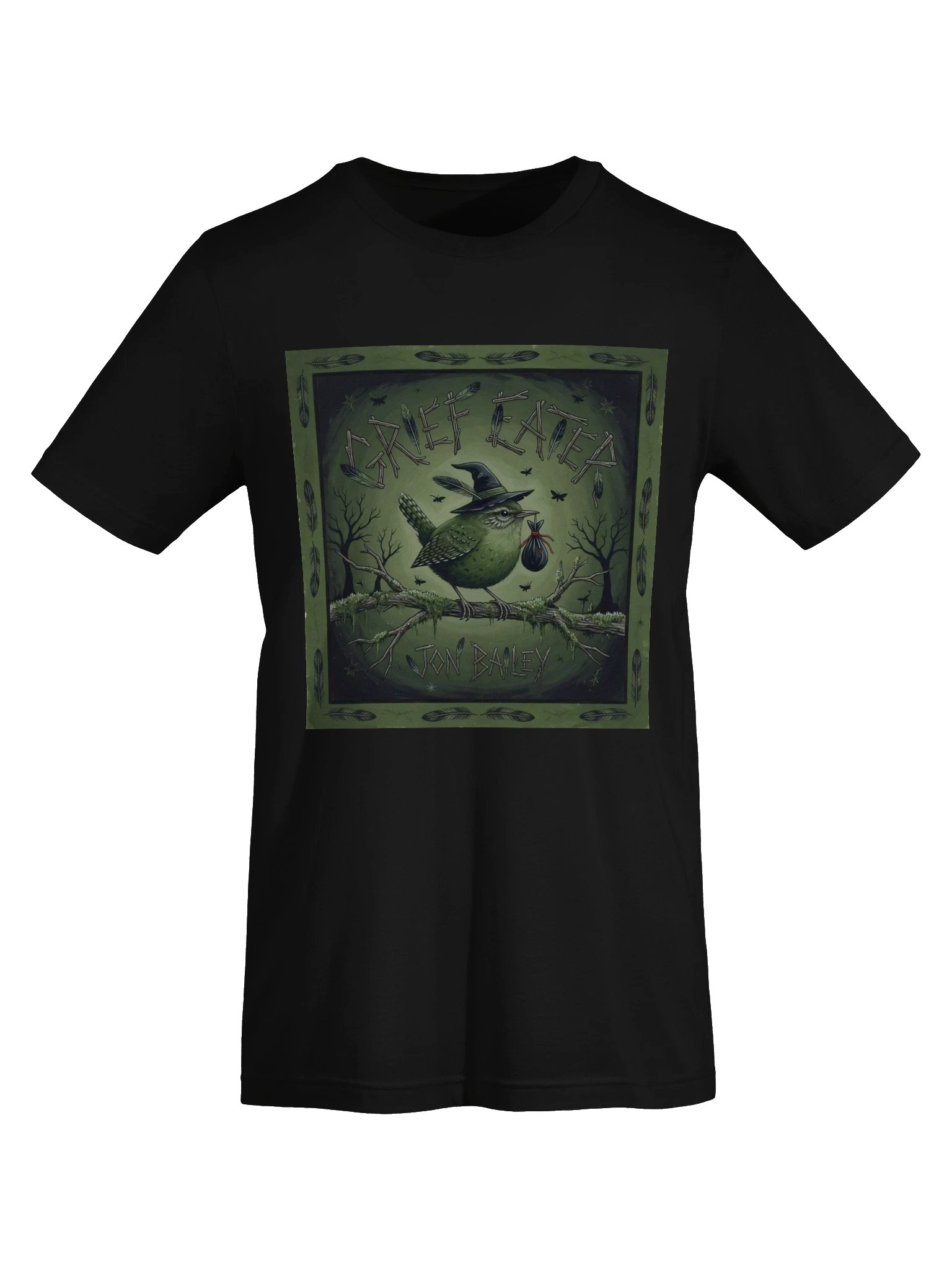 Haunted Bird Tee — Witch Wren product image (13)