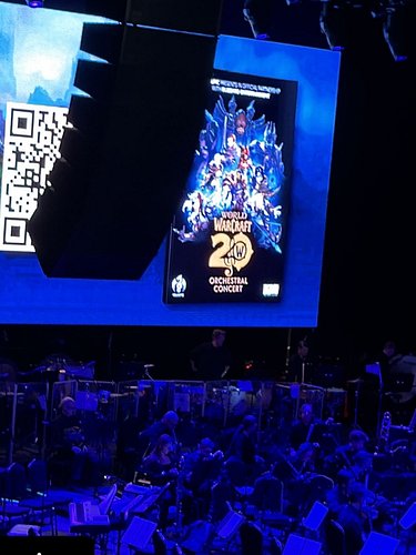 Had an amazing time at the WoW 20th Anniversary Orchestral concert tonight! One of the best shows I’ve ever been to! Thanks @...