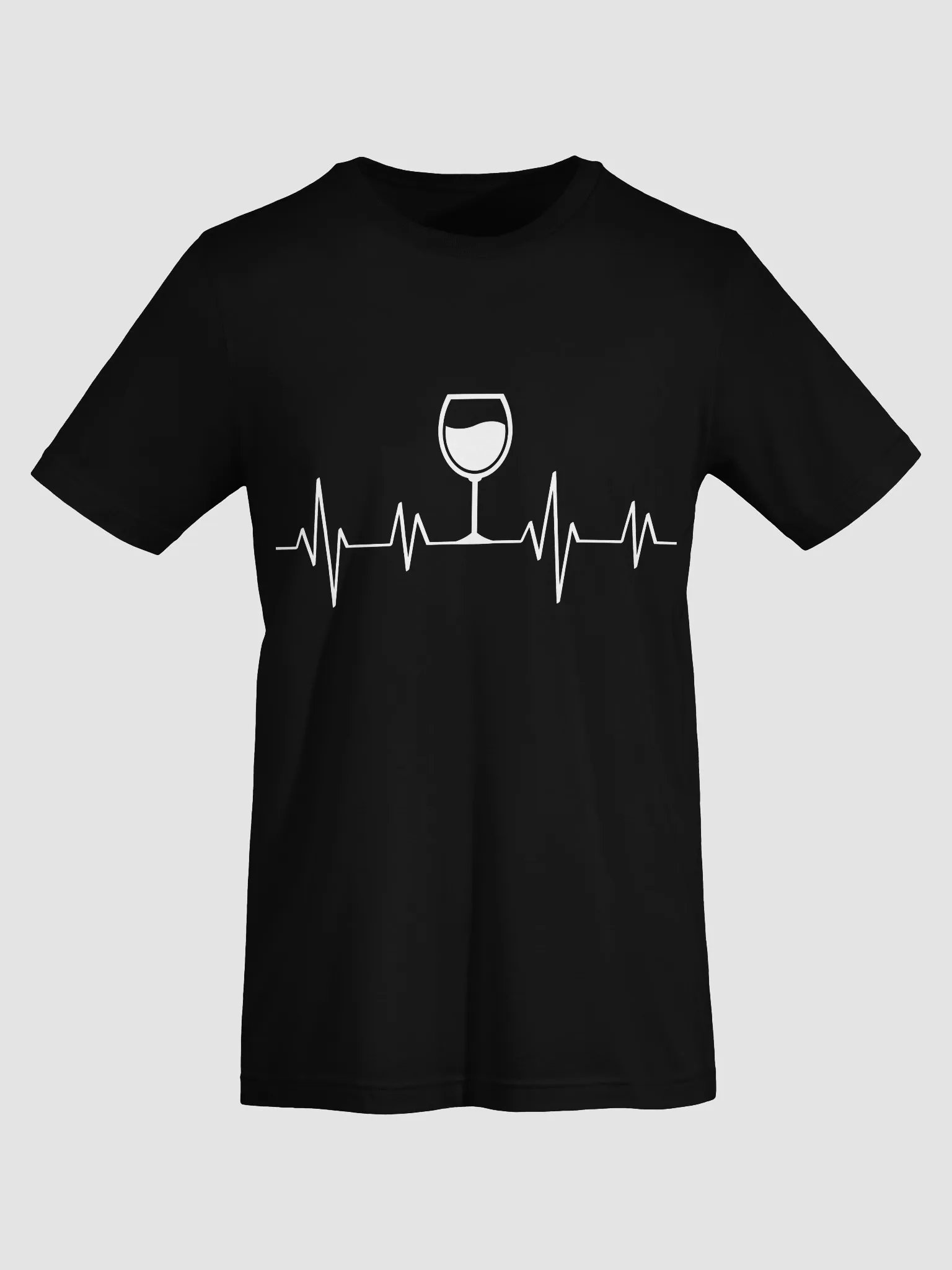Pulse Wine Glass T-Shirt product image (6)