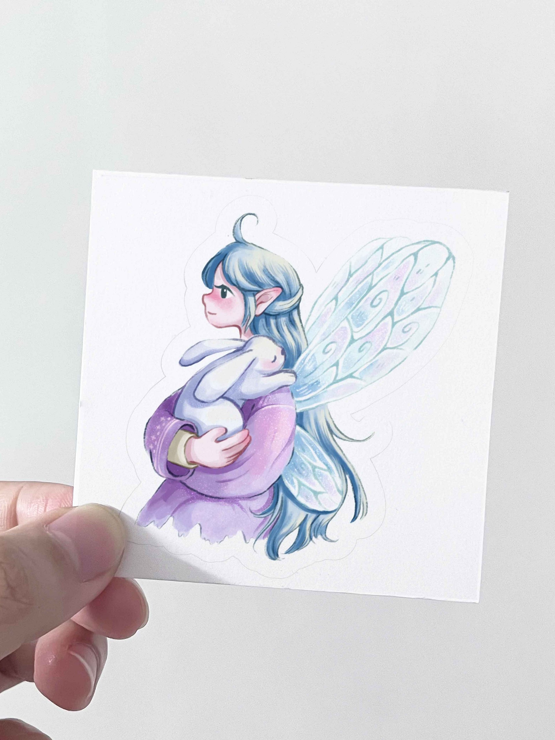 Winter Fairy - Sticker 3x3 product image (2)