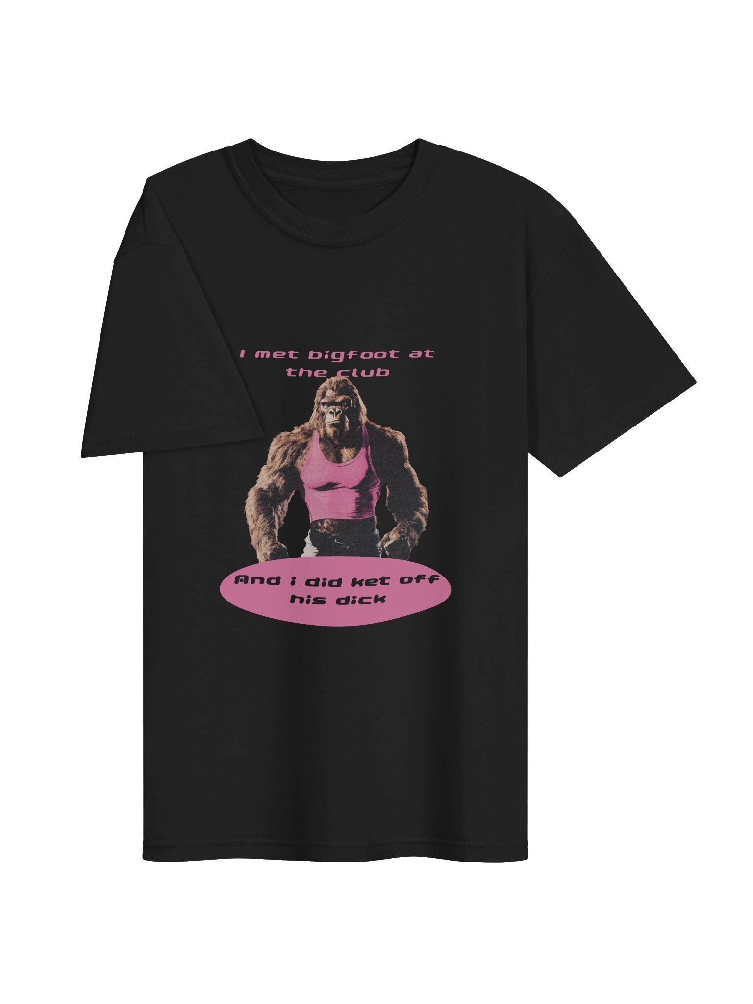 Bigfoot t-shirt product image (3)