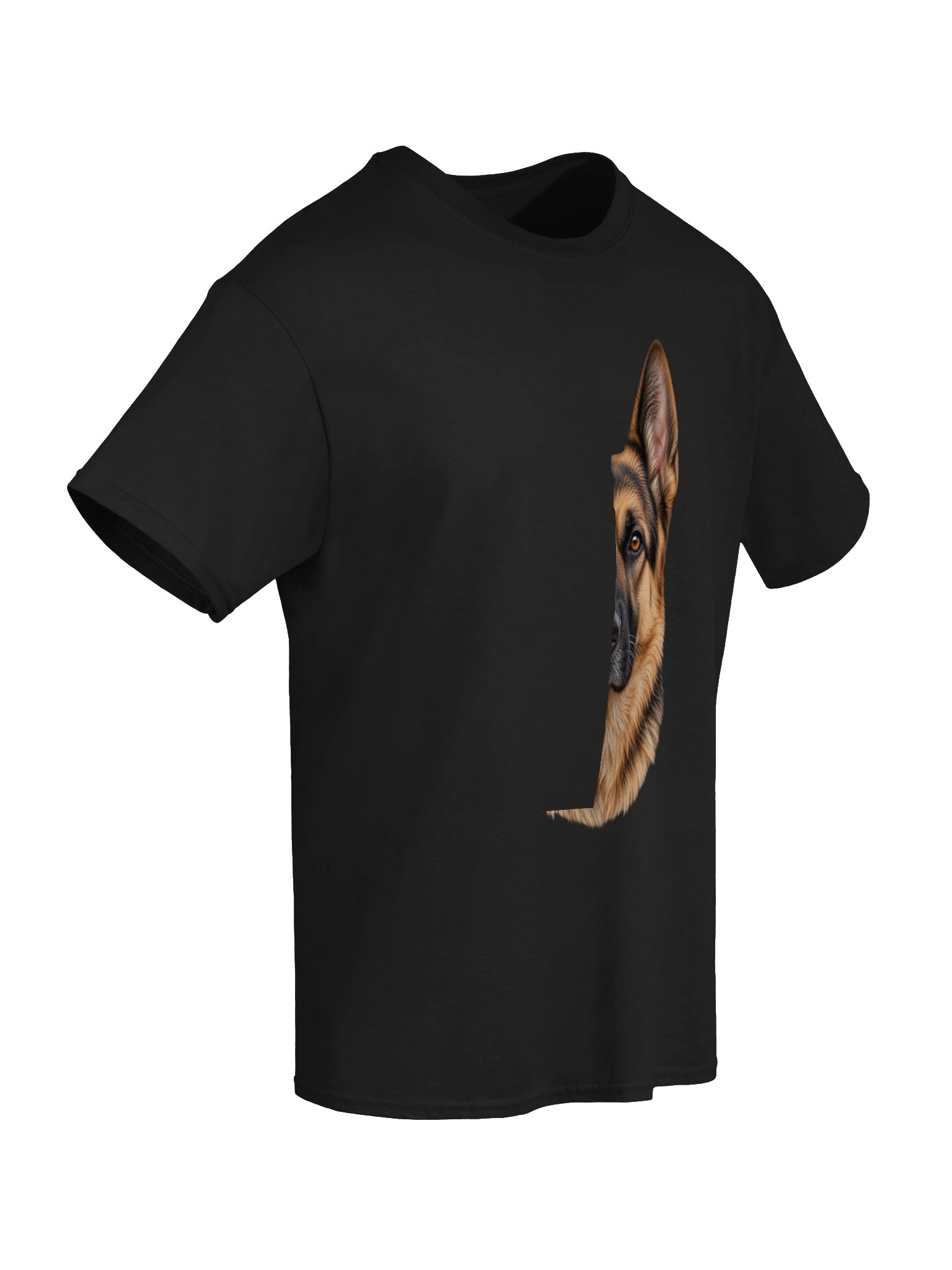 Dog - German Shepherd (Face) — Unisex Gildan Heavyweight 100% Cotton T-Shirt product image (61)