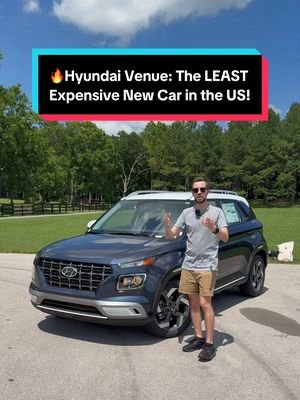 The 2026 Hyundai Venue is the *Cheapest* new car on sale in the US right now… is it worth a look?? #hyundai #hyundaivenue #carreview #cars #carconfections 