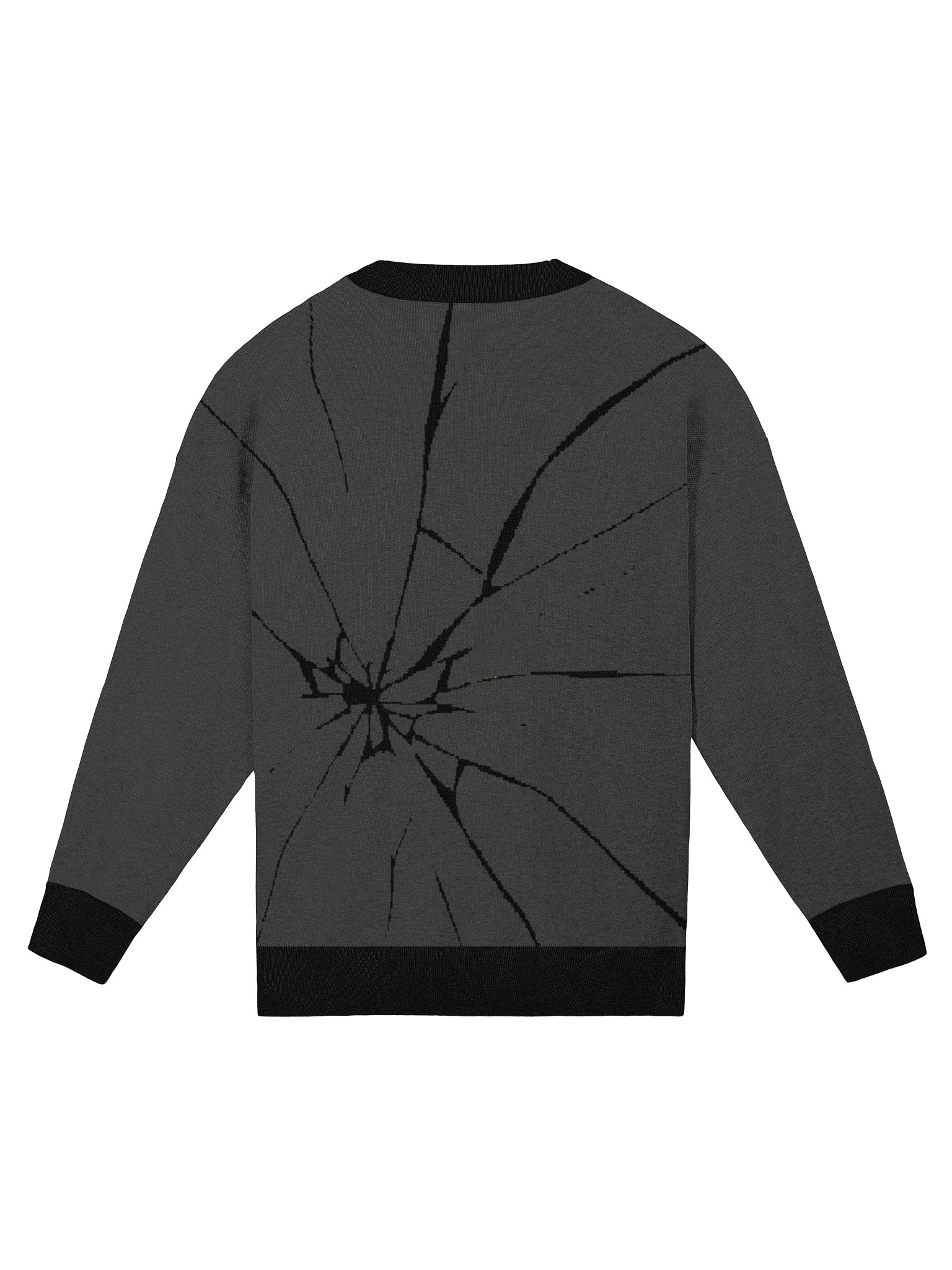 Known Issue | Relaxed Fit Jacquard Knit Crewneck | Grunge Streetwear product image (3)