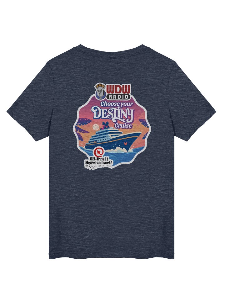 WDW Radio Destiny 26 Cruise Ladies V-Neck Tee 2 product image (10)