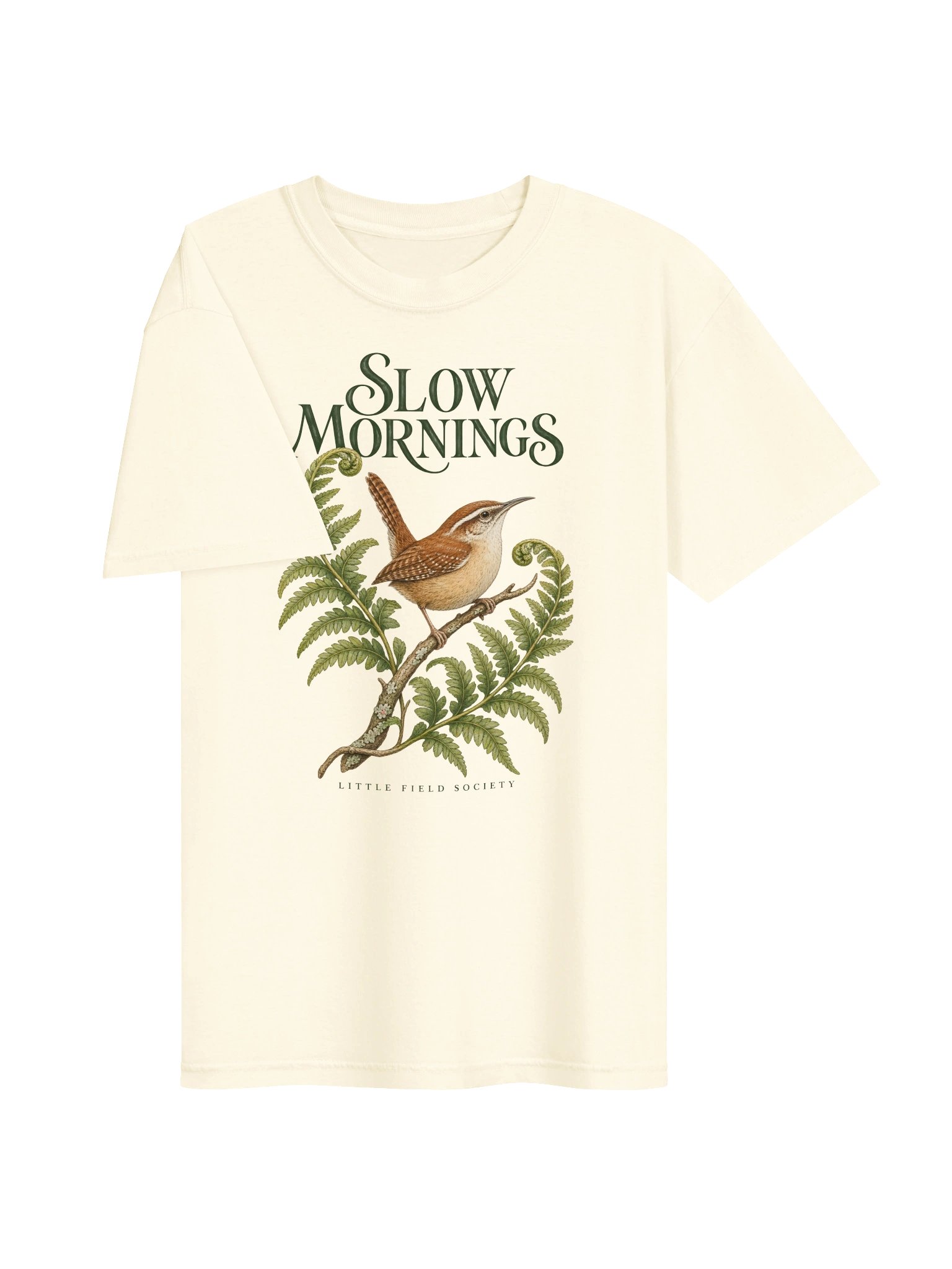 Slow Mornings — Wren & Fern T-Shirt product image (4)