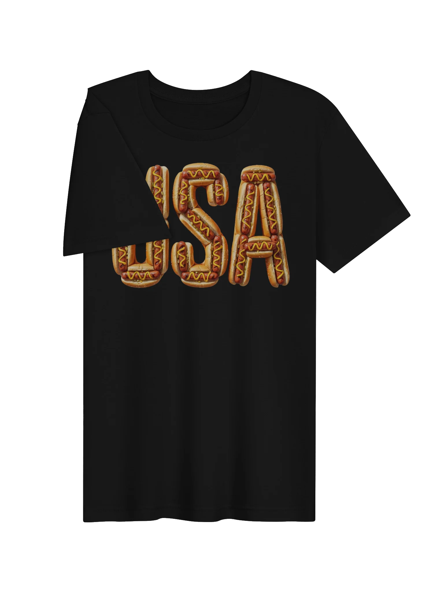 Hot Dog USA Tee | Patriotic USA T Shirt product image (63)