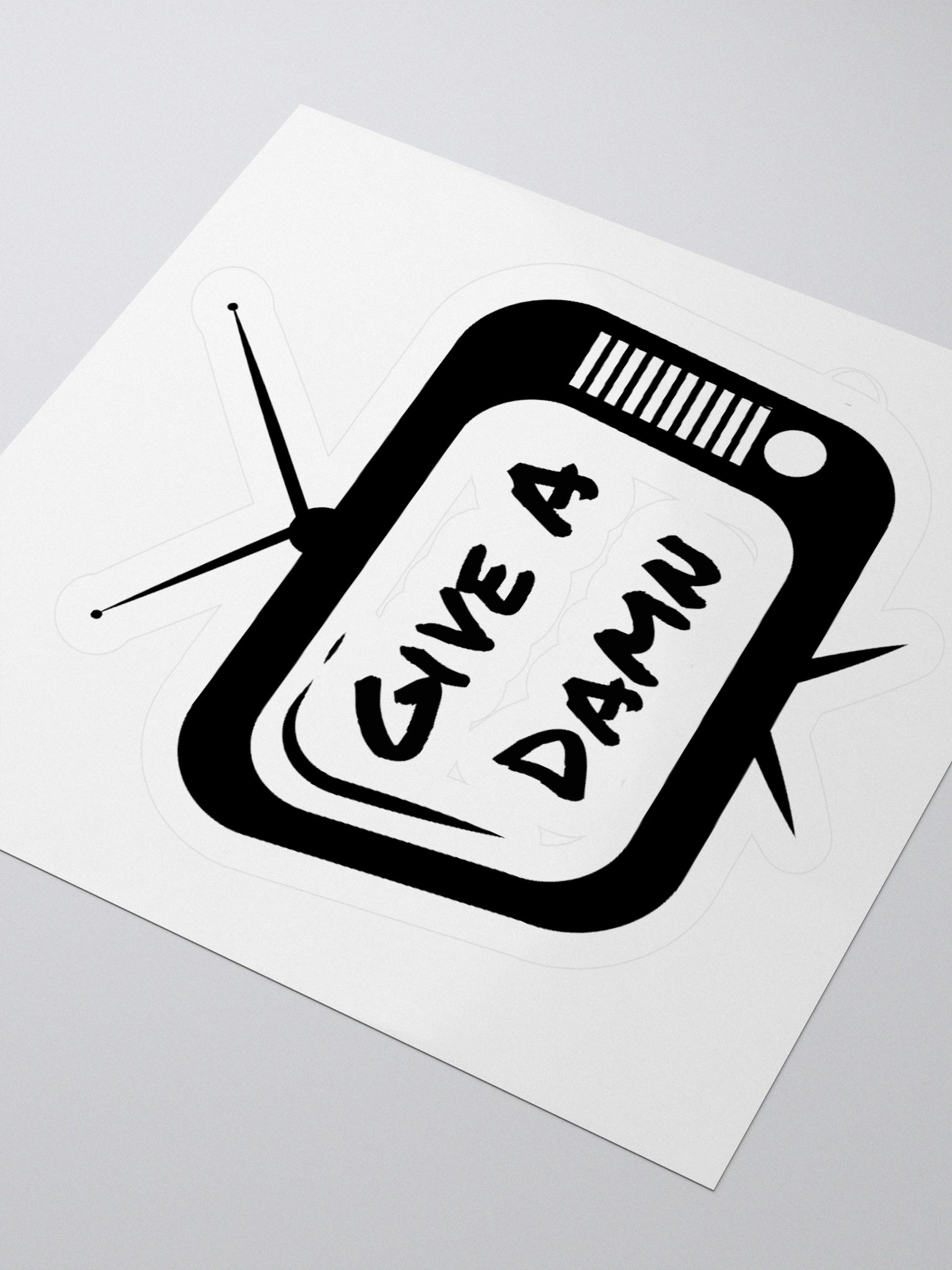 Give A Damn Sticker product image (8)