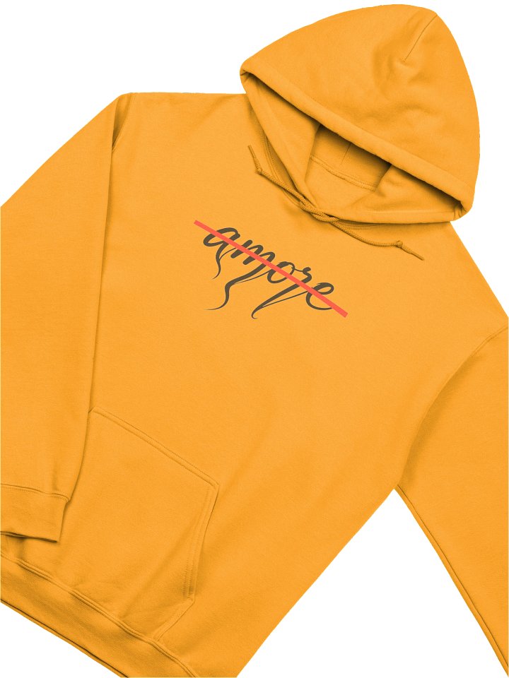 amore Rhythmic Red Wave Hoodie product image (2)