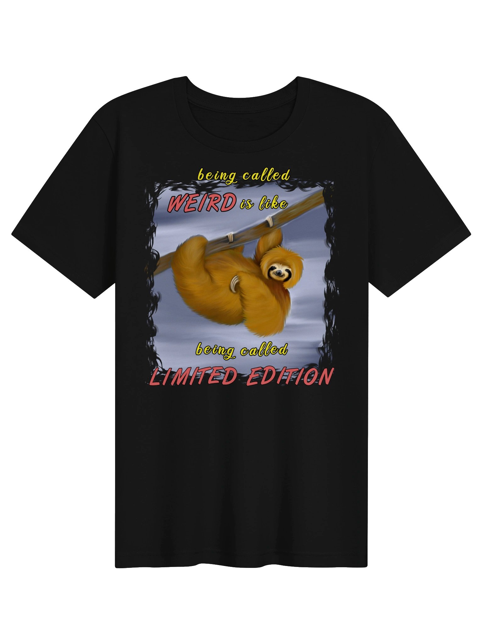 Sloth "LIMITED EDITION" T-Shirt. Unisex Bella+Canvas Supersoft T-Shirt product image (1)