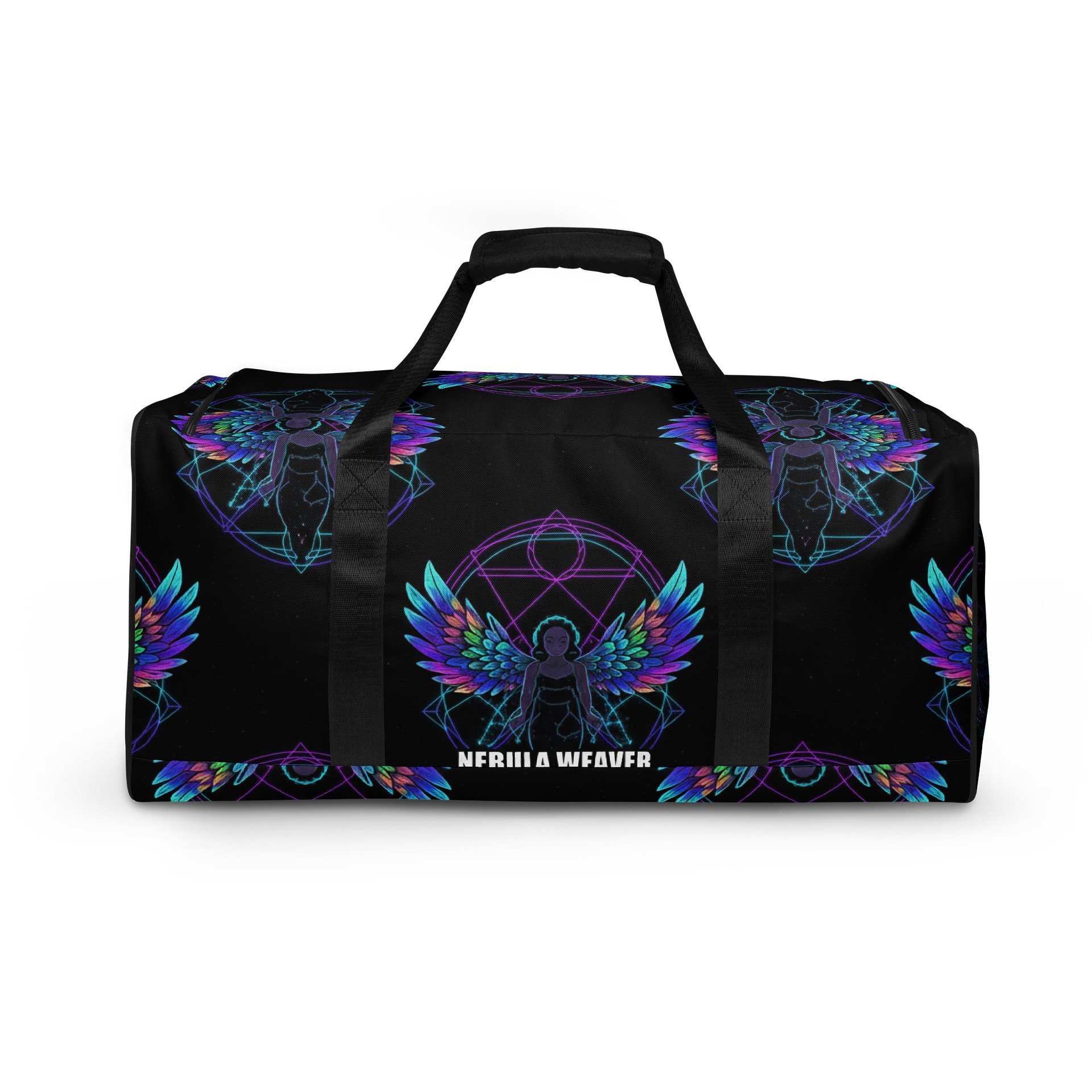 Nebula Weaver All-Over Print Duffle Bag product image (4)
