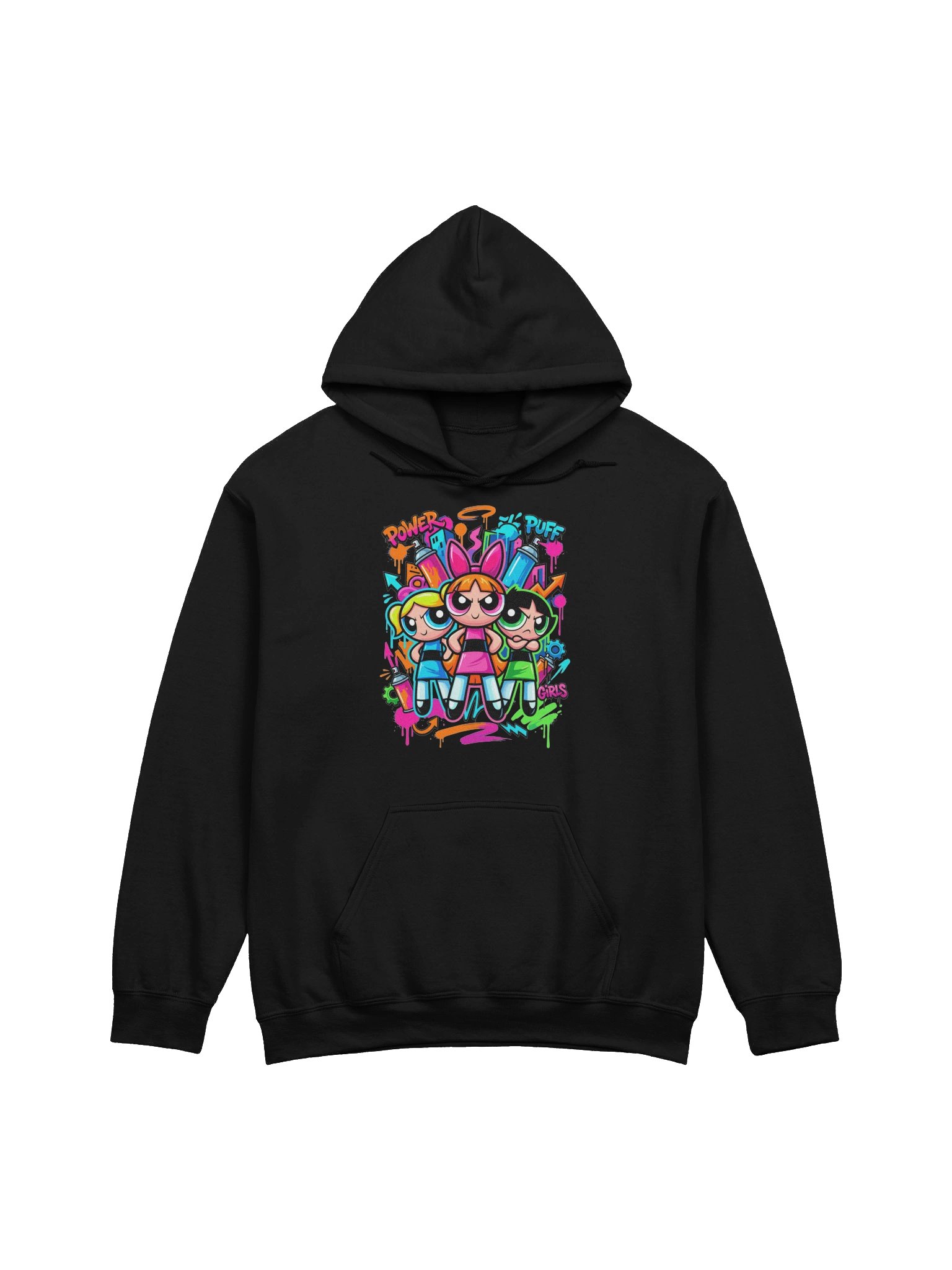 Power Puff Girls graffiti hoodie product image (6)
