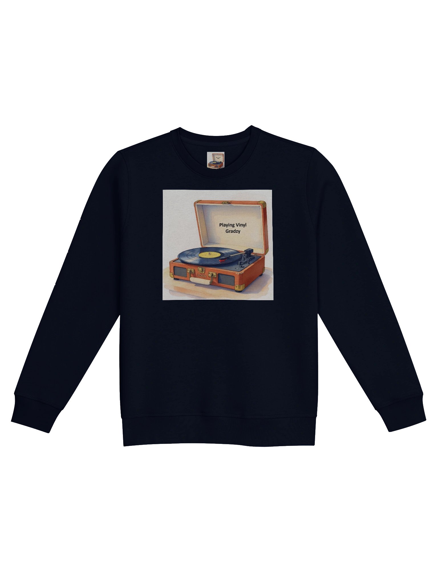 'Playing Vinyl' Sweatshirt product image (2)