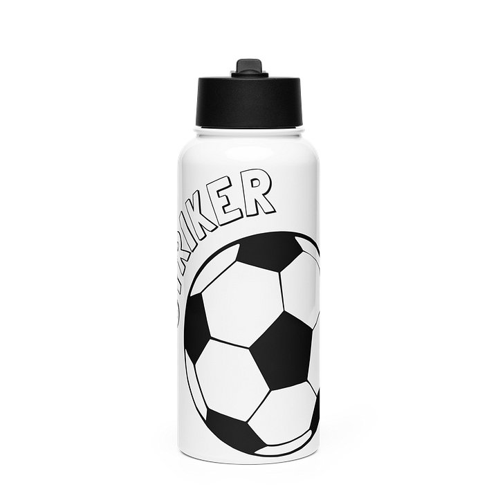 STRIKER 32oz Soccer Straw Bottle product image (1)