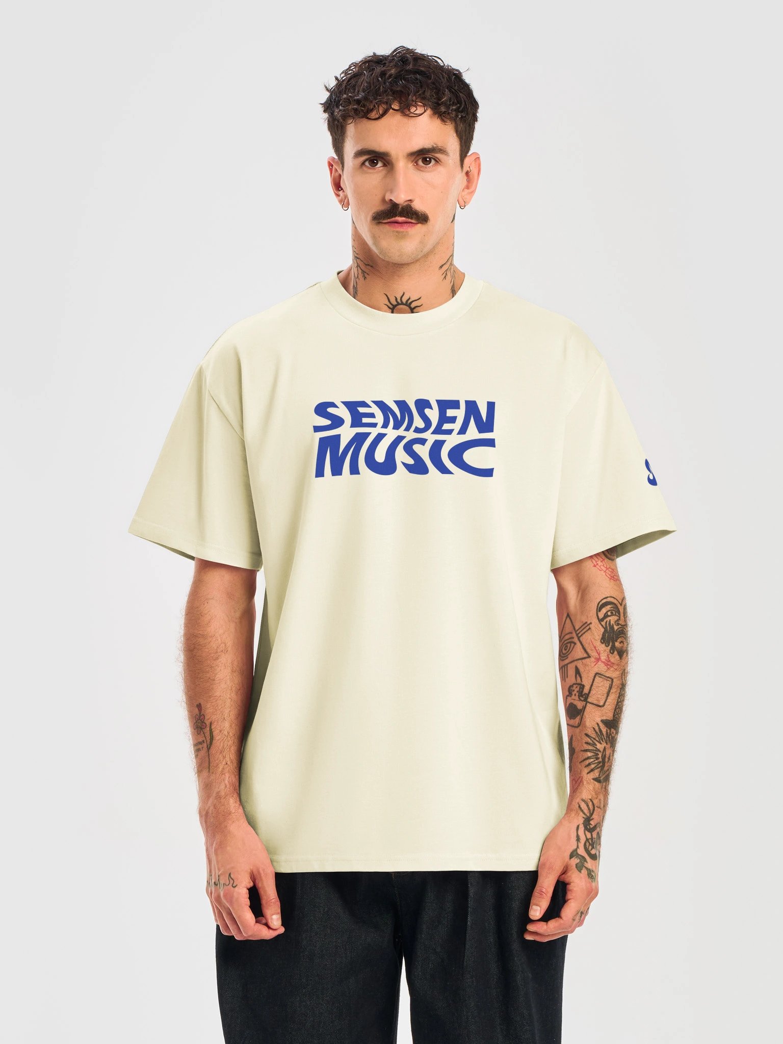 Swirl Semsen Music Tee - Tan product image (2)