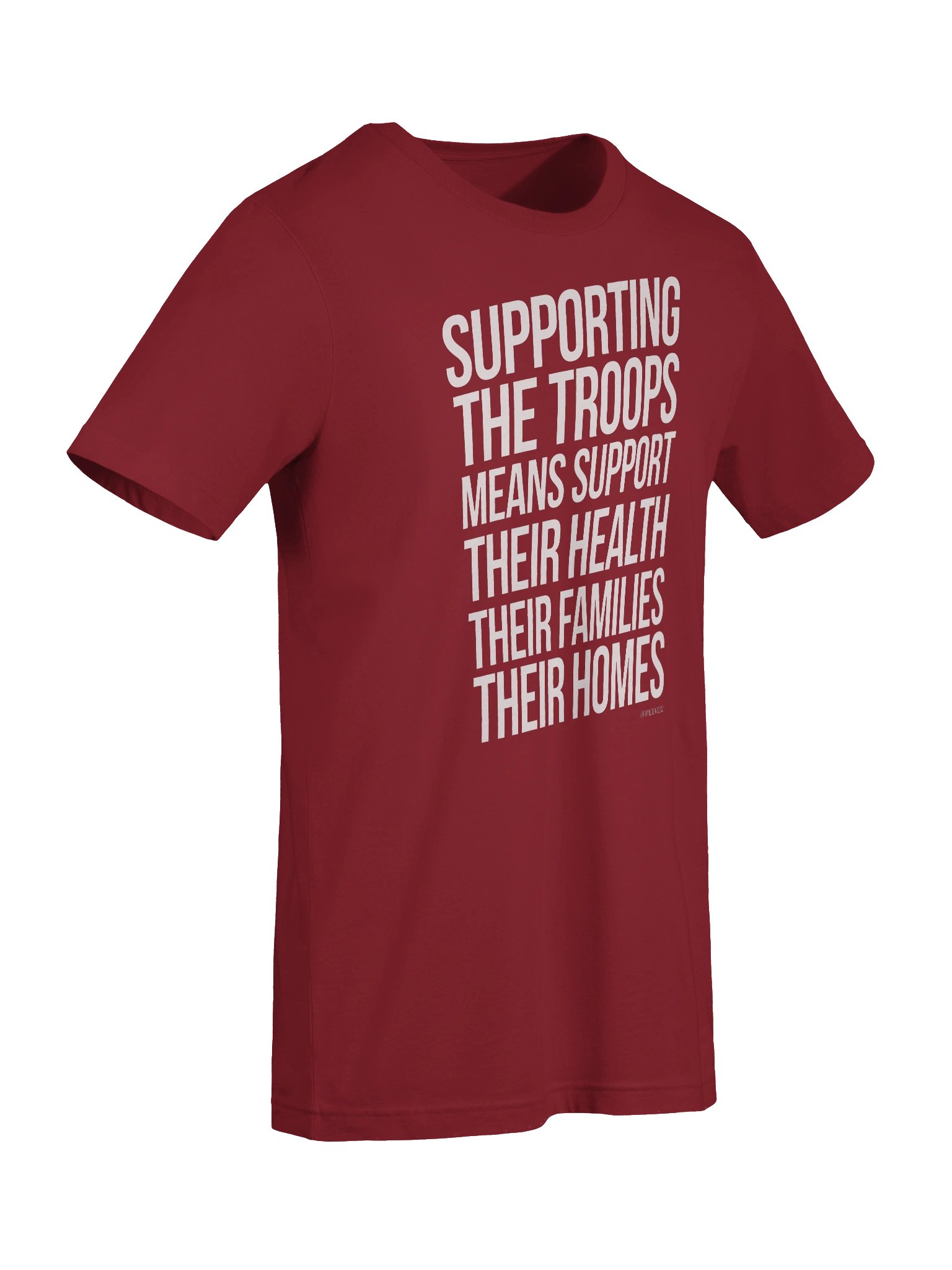 FUTILE DEVICE: SUPPORT THE TROOPS (TEE) product image (76)