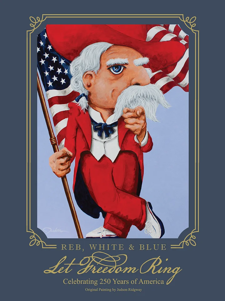 REB, WHITE & BLUE Short Sleeve T-Shirt product image (2)