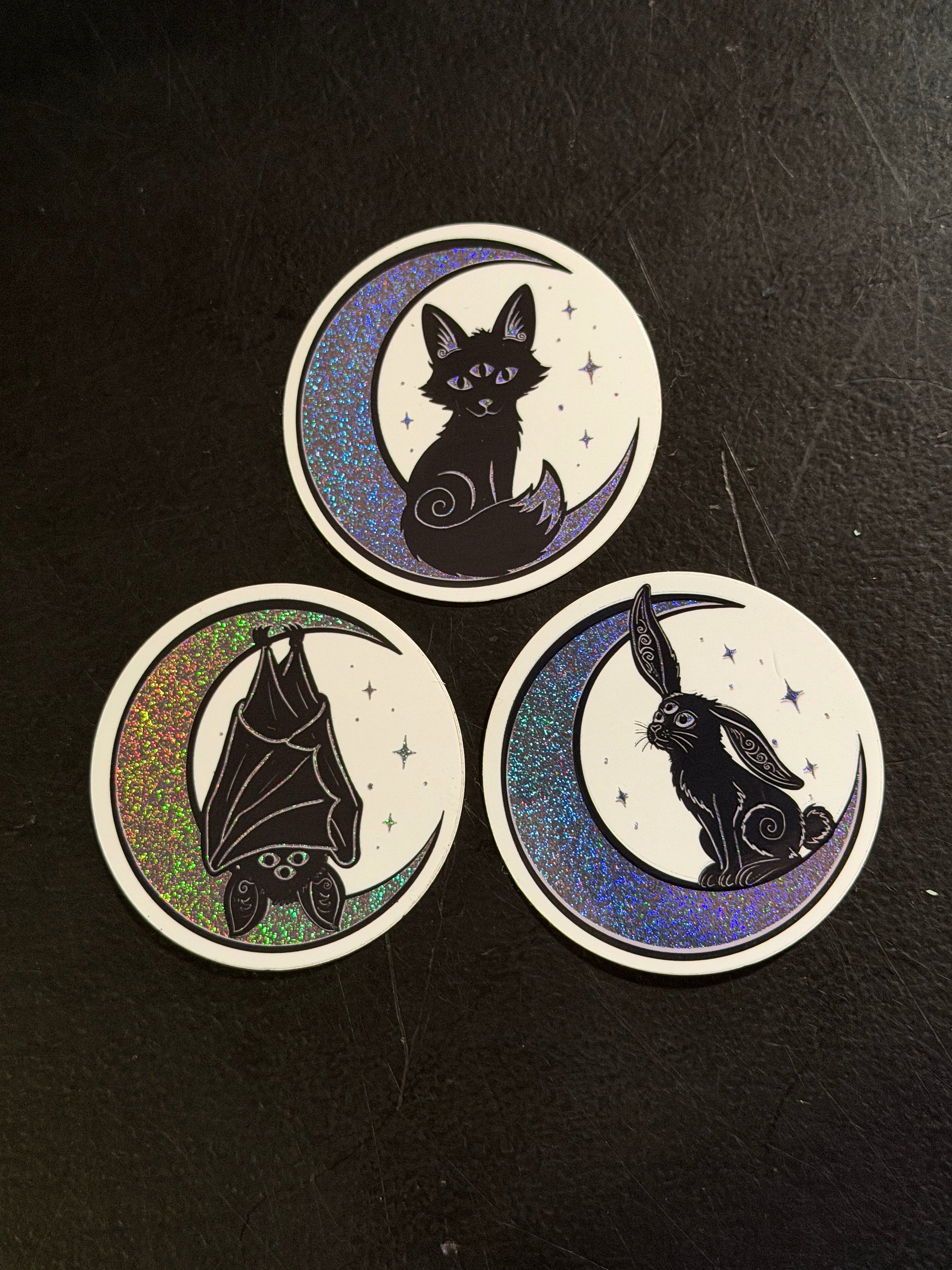 Vulpecula ~ Moon Fox Sticker product image (3)