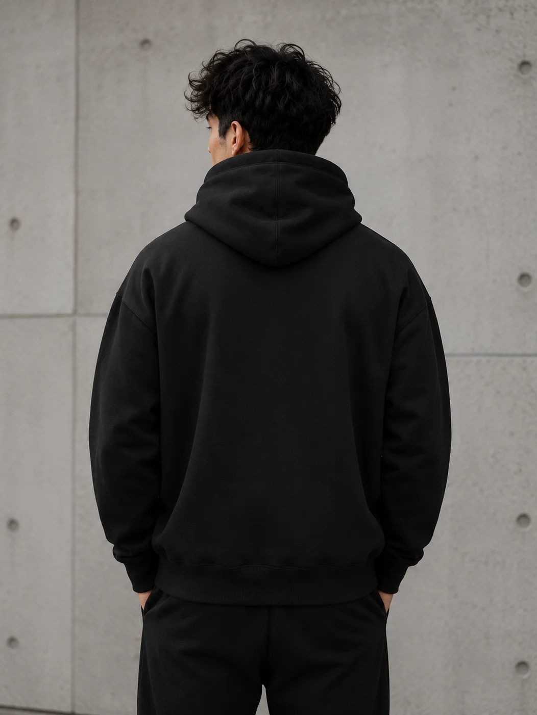 AQRA Script Eco Raglan Hoodie product image (2)