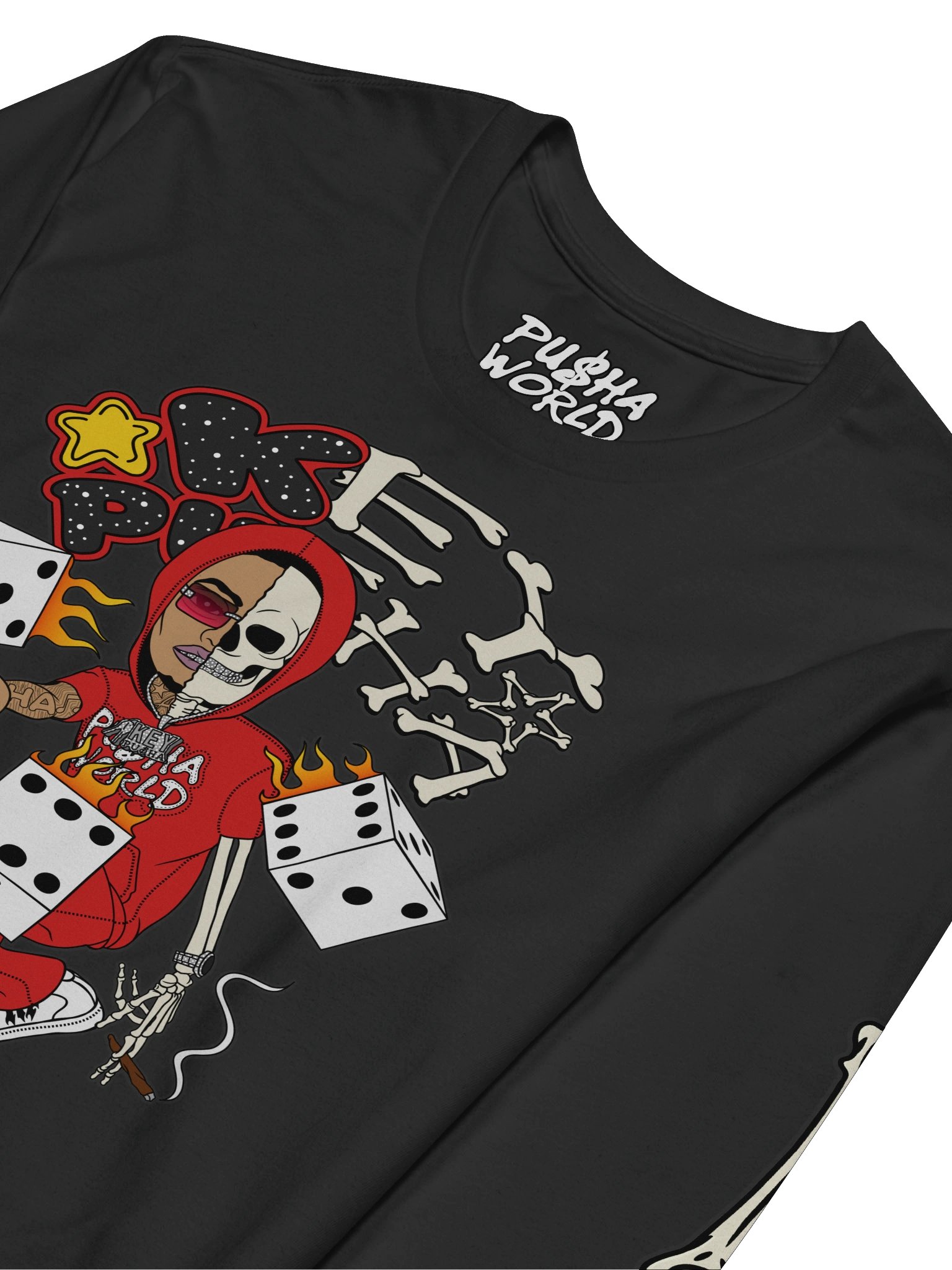 Key Pusha Gambling Tee 2 product image (3)