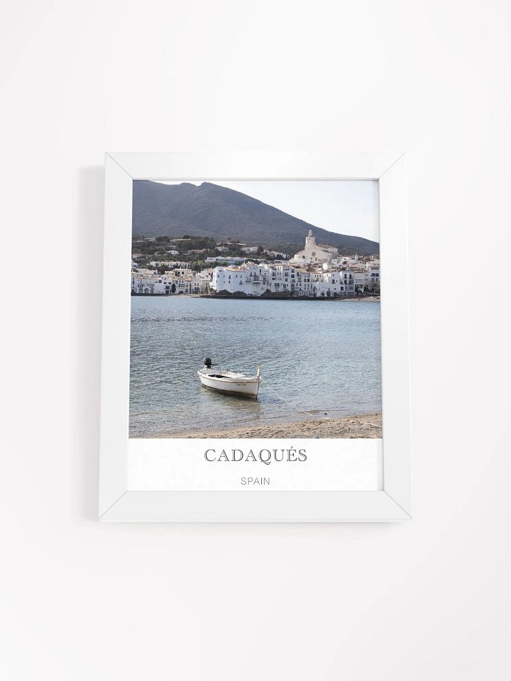 Cadaqués - Framed High-Quality Matte Poster product image (1)